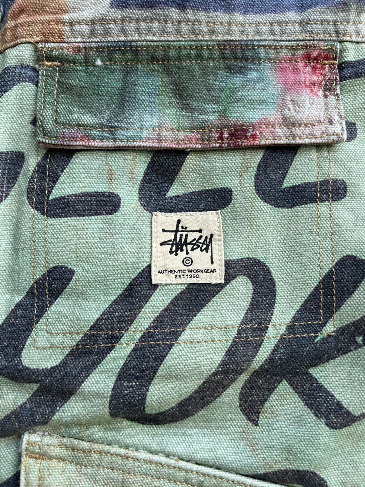 Stussy Stussy x Alfonso Gonzales Jr. Canvas Work Jacket Large Size US M / EU 48-50 / 2 - 5 Thumbnail