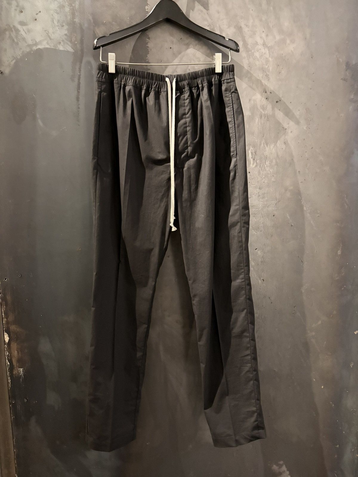Rick Owens RICK OWENS DRAWSTRING SLIM LONG Size 48R - 1 Thumbnail