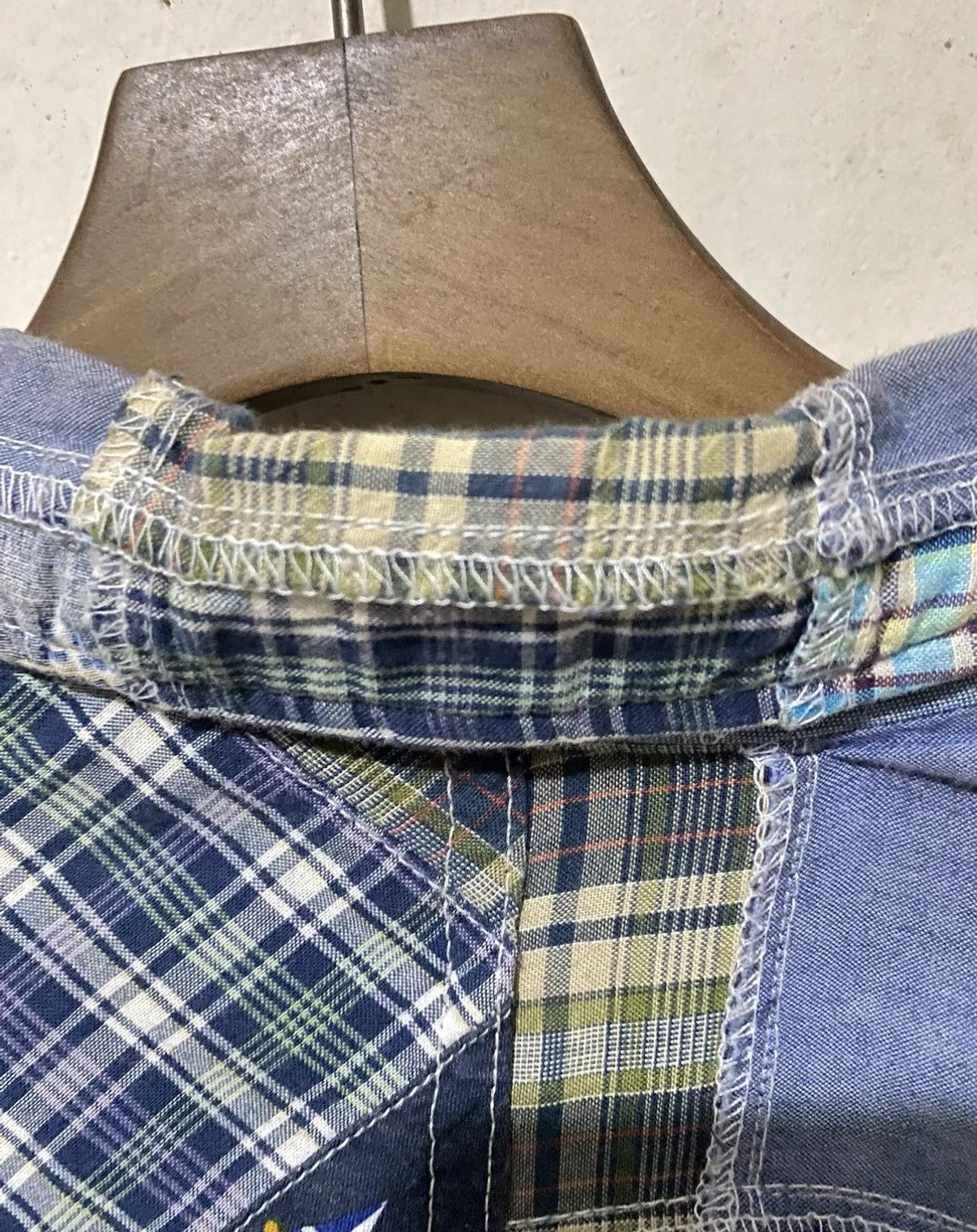Engineered Garments Engineered Garments Daiki Patchwork Shirt Blazer J35 Size US S / EU 44-46 / 1 - 8 Thumbnail