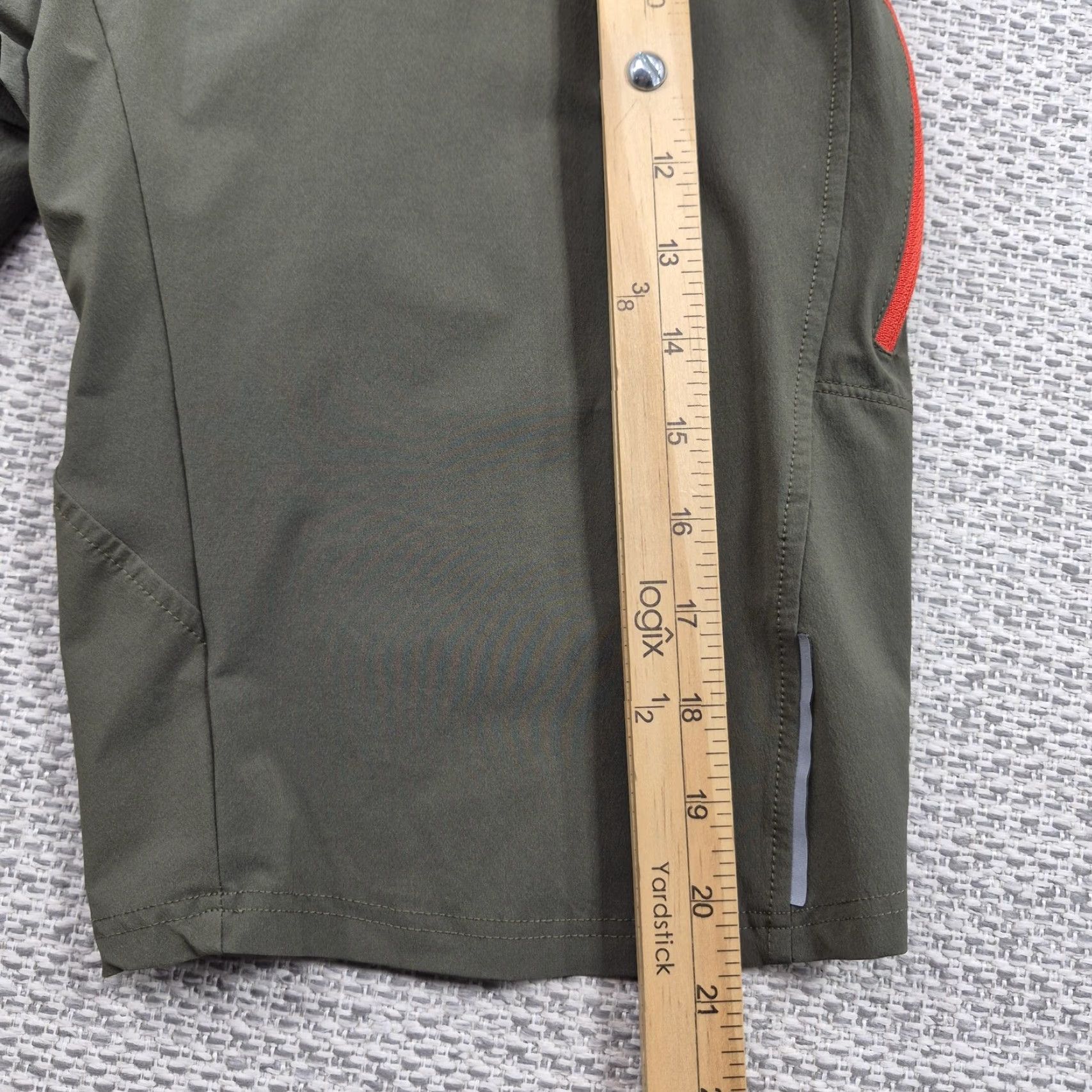 Vintage Vaude Trail Shorts Mens Small Green Biker Adjustable Belt Reflective Cycling Shirt? Size US 29 - 3 Thumbnail