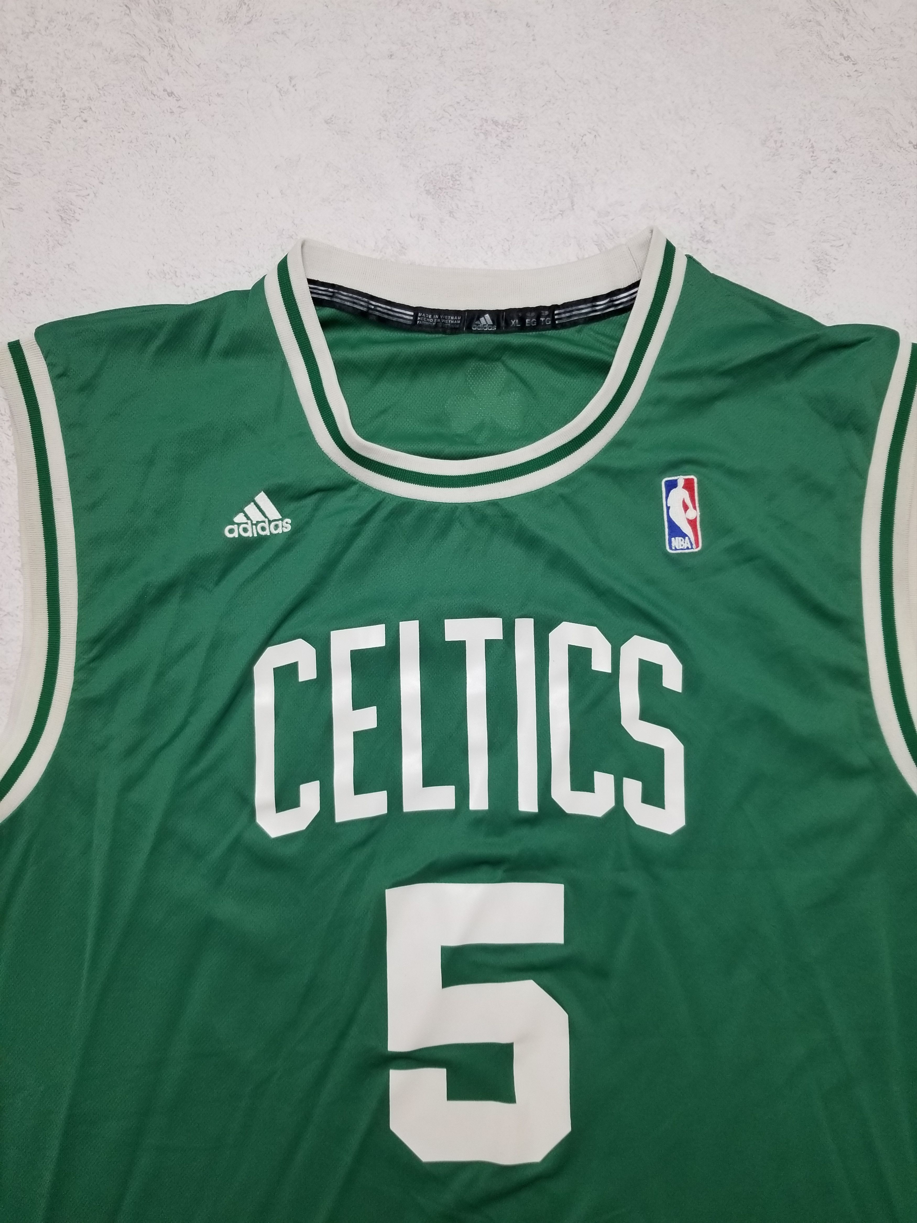 Adidas Adidas Boston Celtics #5 Kevin Garnett NBA Jersey Size US XL / EU 56 / 4 - 9 Thumbnail