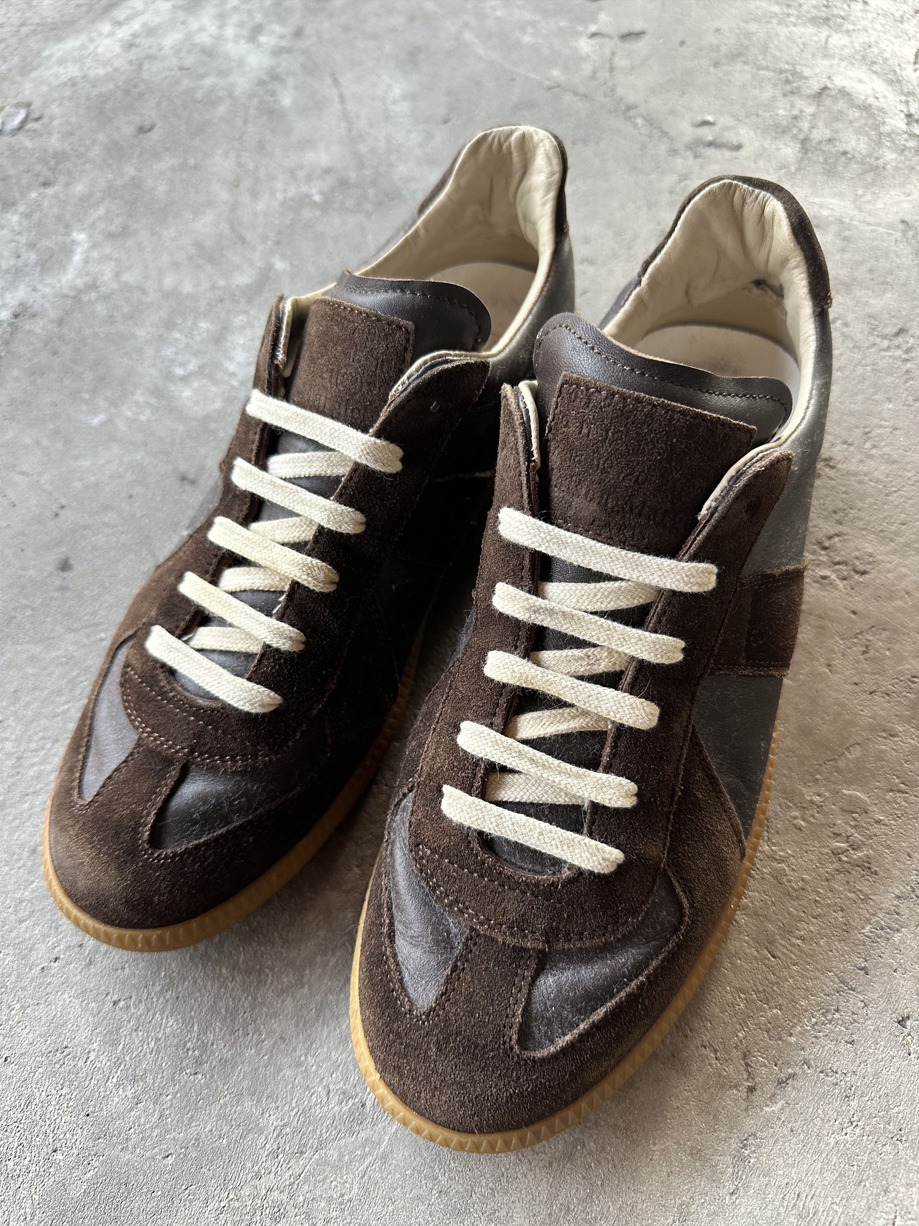 Maison Margiela Maison Margiela Replica Low Brown Sneaker Size US 7 / EU 40 - 7 Thumbnail