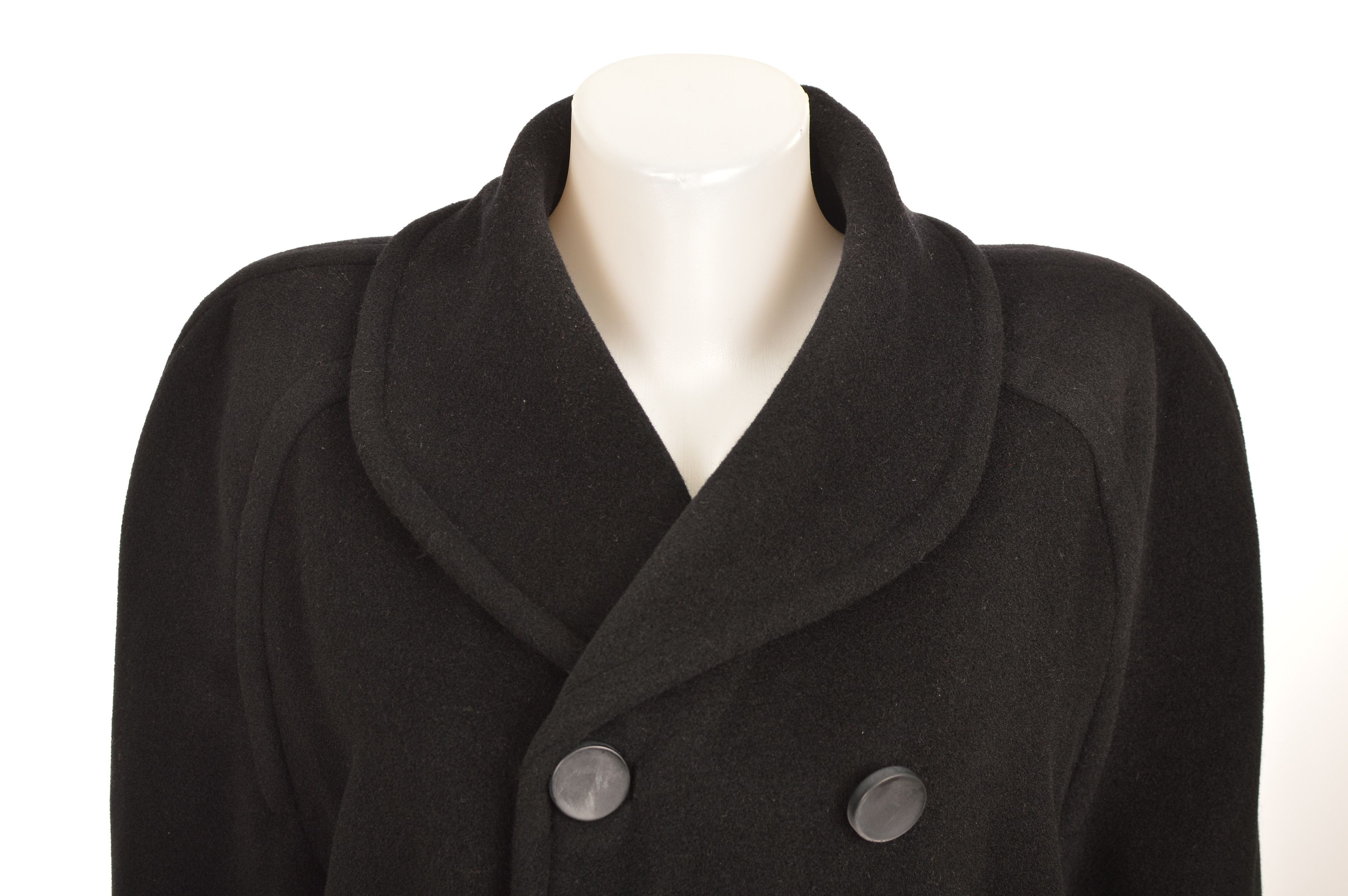 GF Ferre Studio 0001 by Ferre Vintage Wool Cashmere Coat Size L / US 10 / IT 46 - 2 Thumbnail