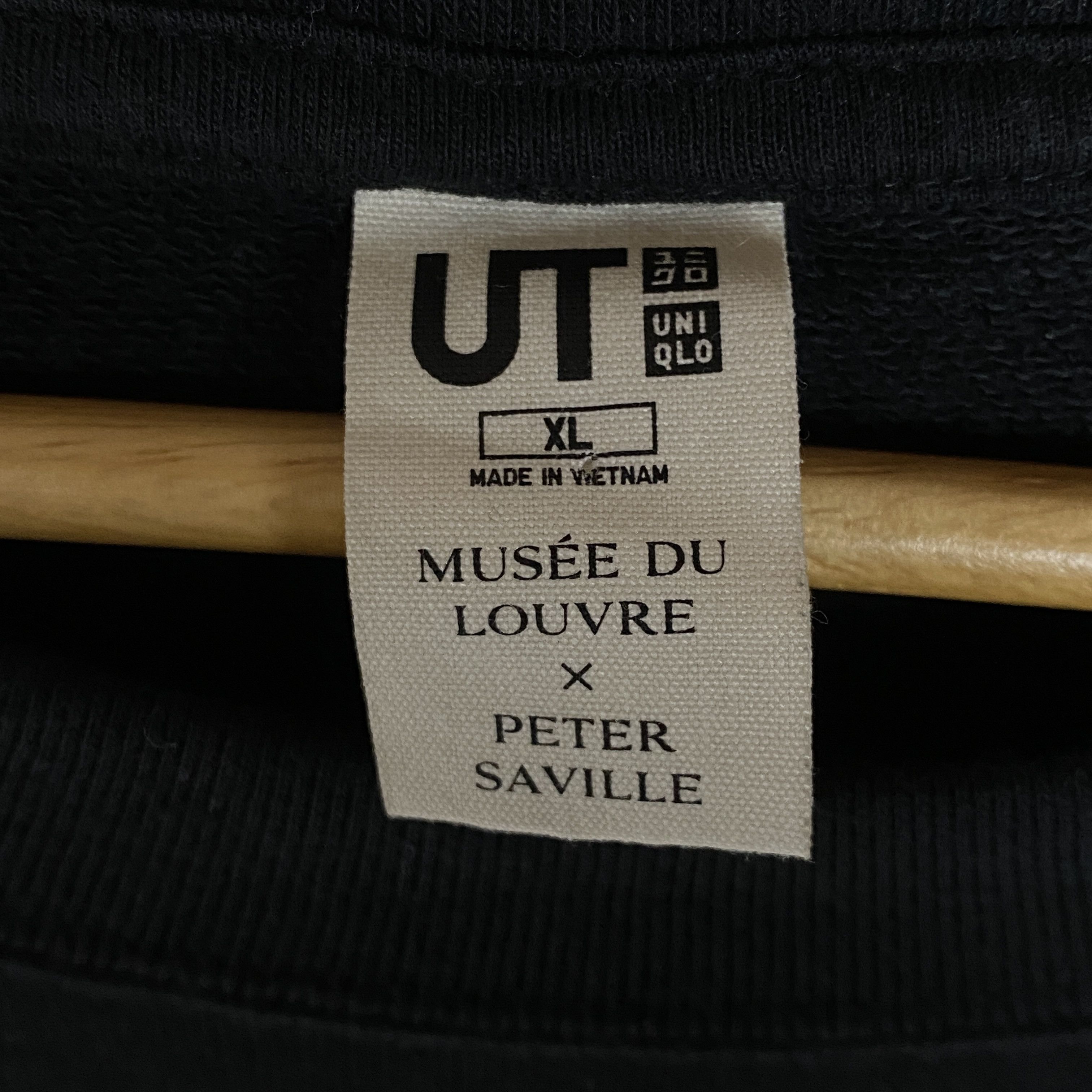 Uniqlo Uniqlo Musee Du Louvre Peter Saville Sweatshirt Size XL Size US XL / EU 56 / 4 - 4 Thumbnail