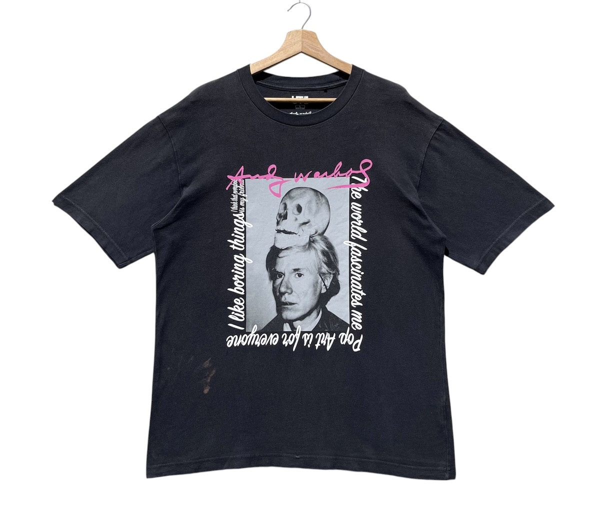 Andy Warhol 🔥Accept Binding Offer🔥 Andy Warhol Skull Stussy Style Size US L / EU 52-54 / 3 - 1 Thumbnail