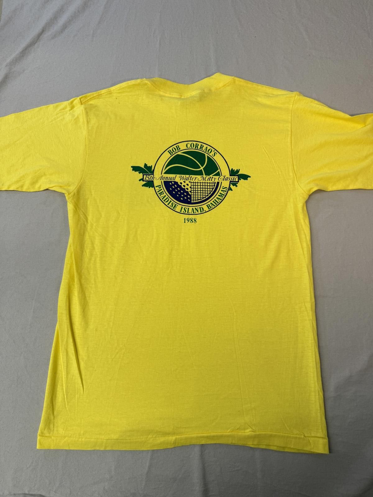 Designer VTG Bob Corrao's T-shirt 1988 Walter Mitty Classic Bahamas Size US L / EU 52-54 / 3 - 2 Thumbnail