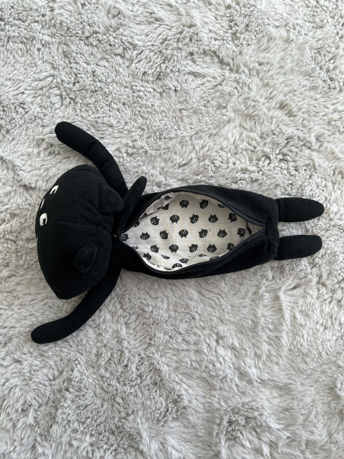 Ne-Net Ne-net Black Cat Pencil Case Pouch Japan Rare Size ONE SIZE - 2 Thumbnail