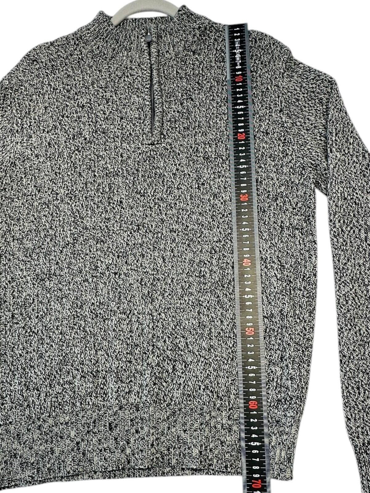 Acne Studios Studio 1/4 Zip Jumper Men's UK Size L Grey Long Sleeve Size US L / EU 52-54 / 3 - 8 Thumbnail