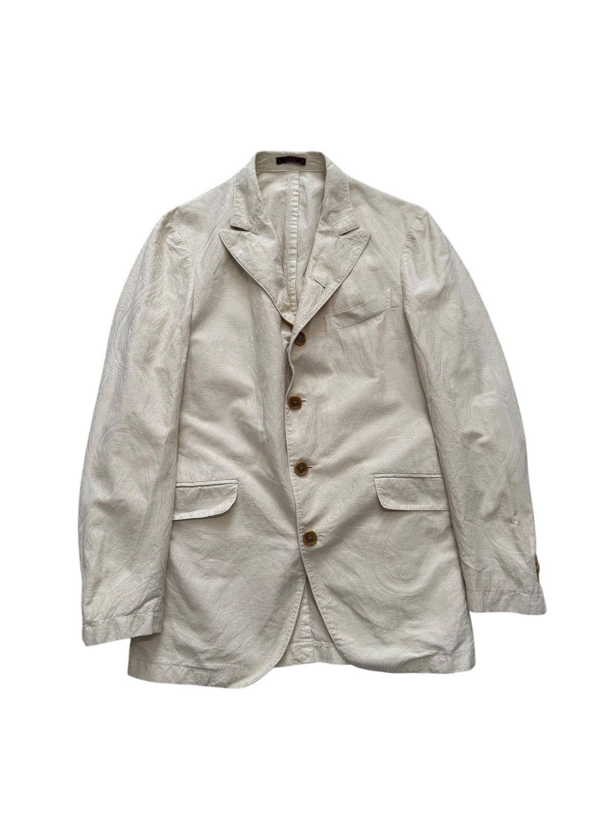 Etro Etro Blazer Jacket Slim Button Up Size XL / US 12-14 / IT 48-50 - 1 Thumbnail