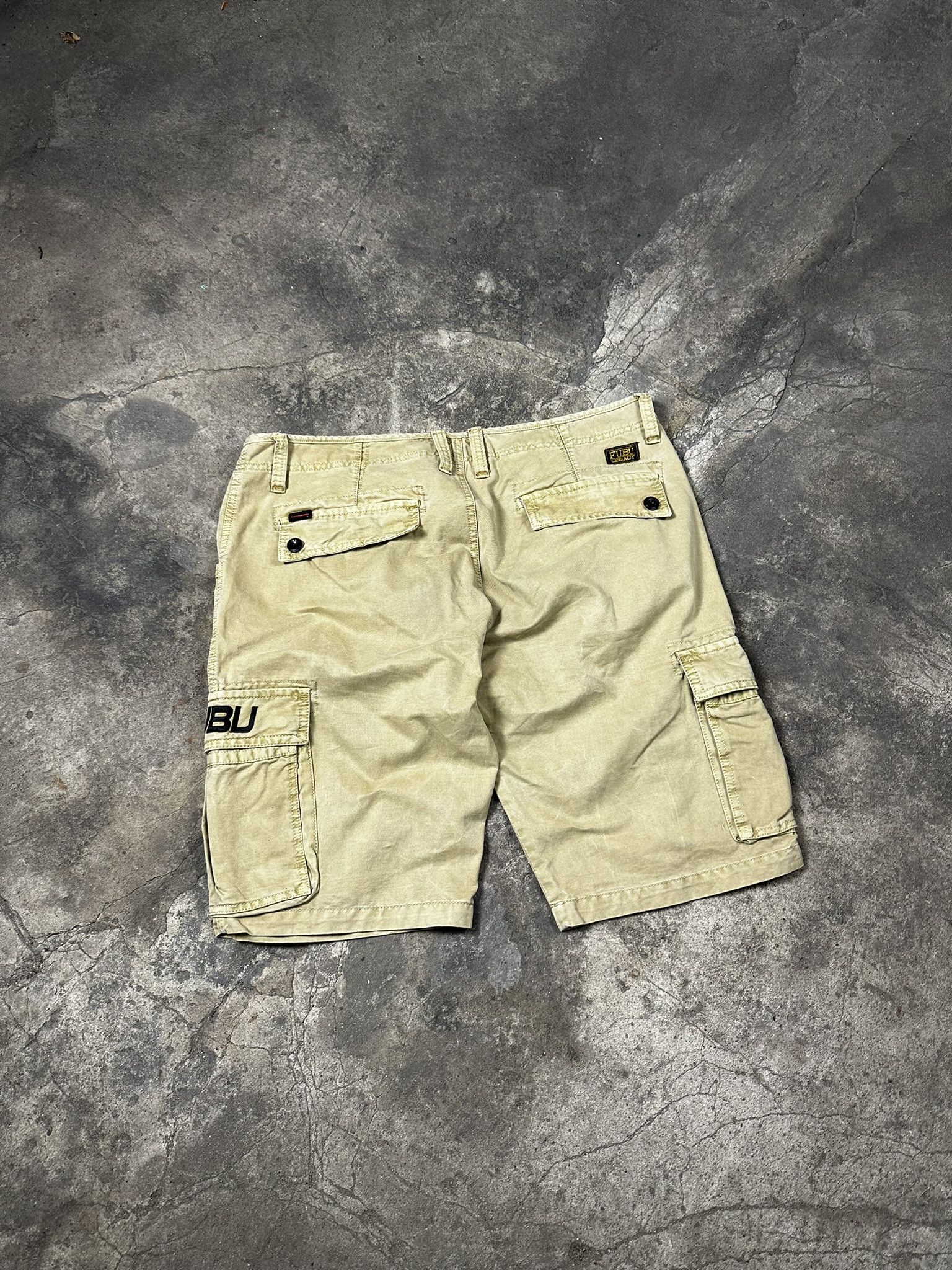 Fubu Vintage Y2k FUBU Cargo Hiphop Rap Shorts 2000s Size US 38 / EU 54 - 6 Thumbnail