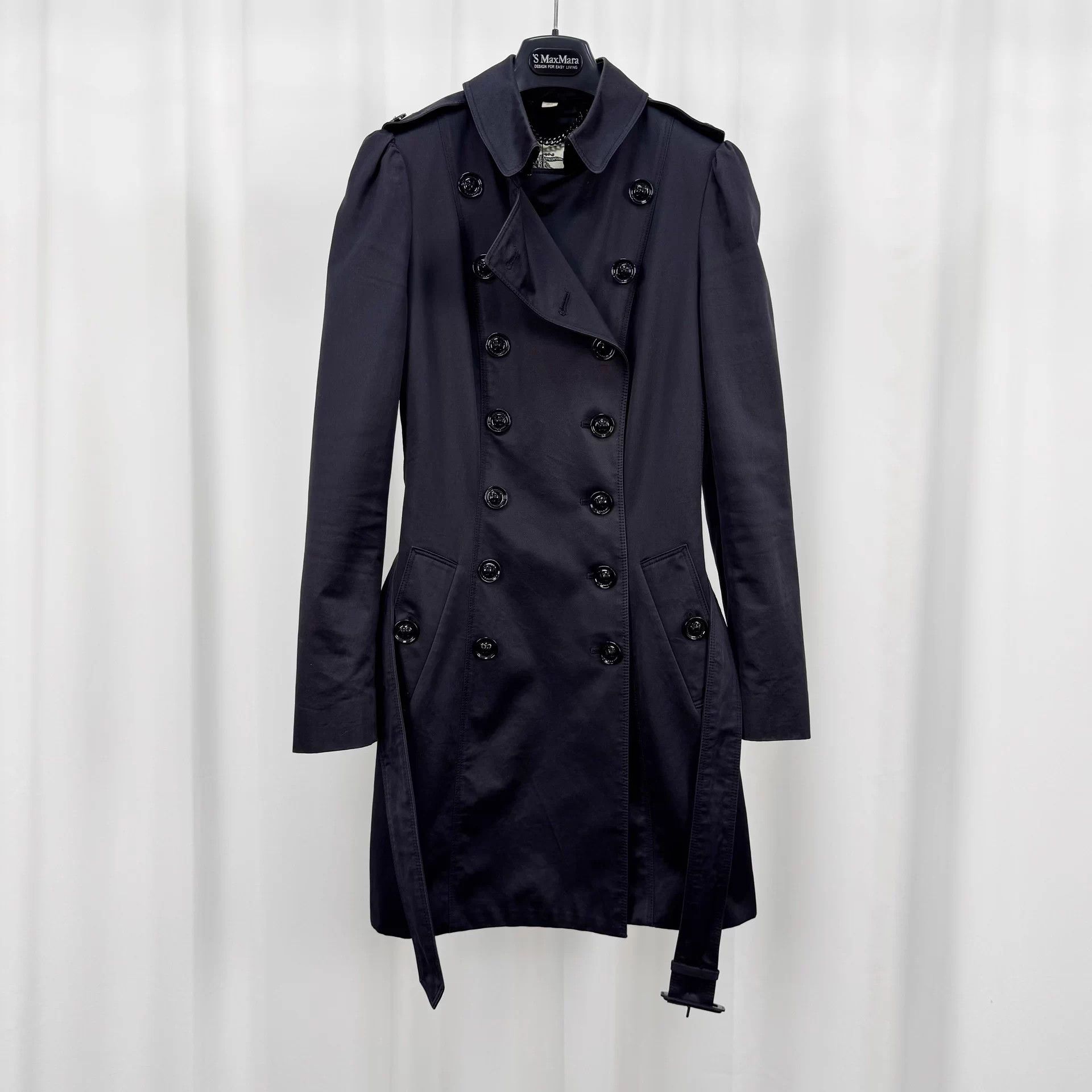 Burberry Burberry Double-Breasted Trench UK10 Collar/Cuffs Faded Size M / US 6-8 / IT 42-44 - 1 Thumbnail