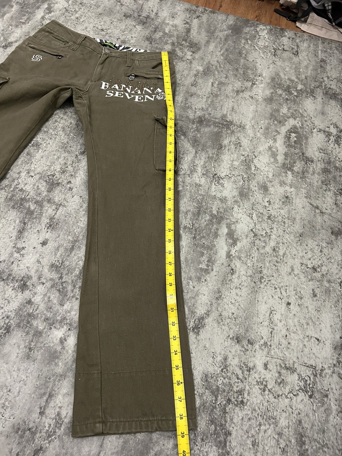 Hysteric Glamour Banana Seven Ring Back Logo Cargo Pants Size US 30 / EU 46 - 20 Thumbnail