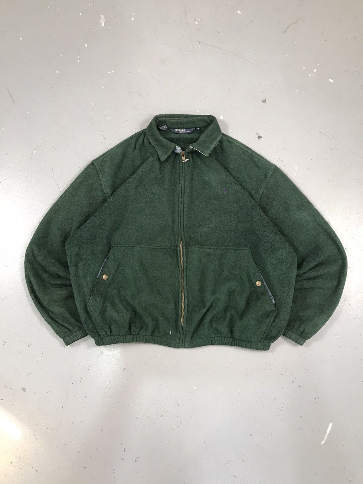 Polo Ralph Lauren × Vintage Vintage polo Ralph Lauren Sherpa jacket Size US L / EU 52-54 / 3 - 1 Thumbnail