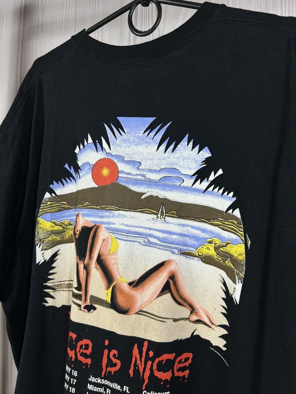 Band Tees Vintage Style Iron Maiden Vice is Nice Band T-Shirt Size L Size US L / EU 52-54 / 3 - 7 Thumbnail