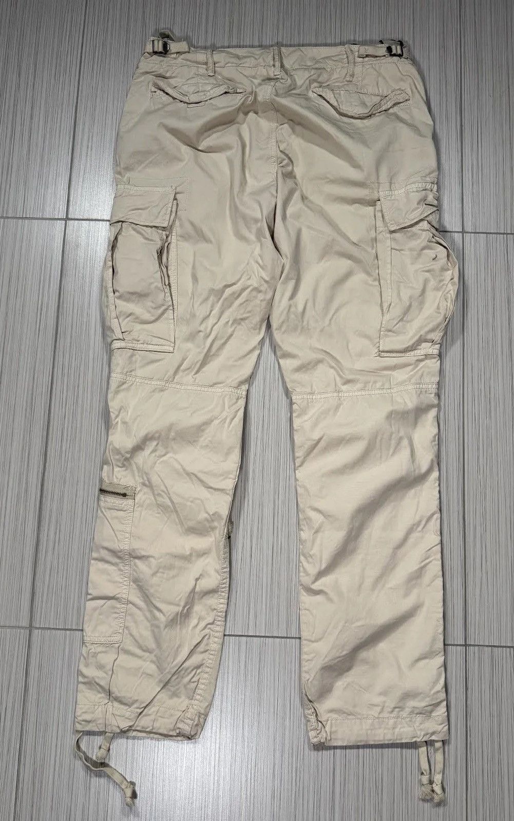 Polo Ralph Lauren Polo Ralph Lauren Straight Fit Beige Cargo Pants (Size 34/32 Size US 34 / EU 50 - 4 Thumbnail