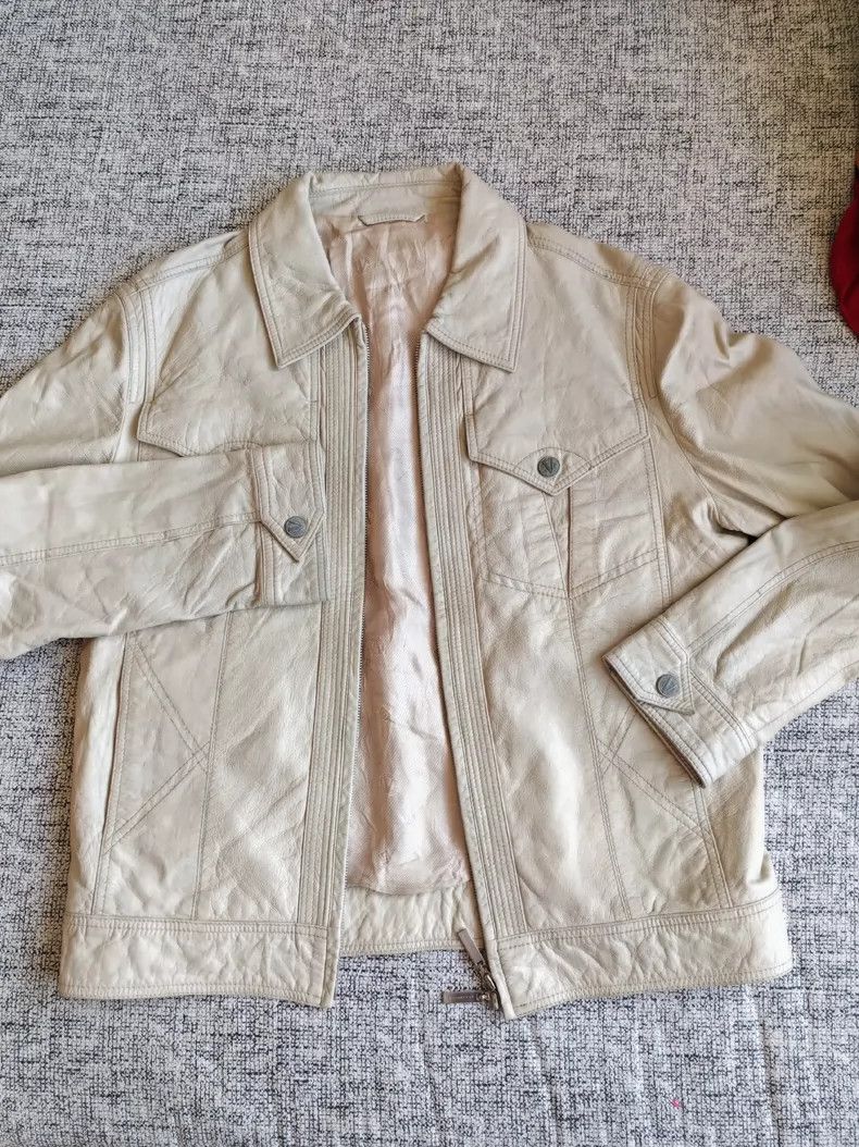 Versace Versace Delicate leather jacket with lapels Size US M / EU 48-50 / 2 - 1 Thumbnail