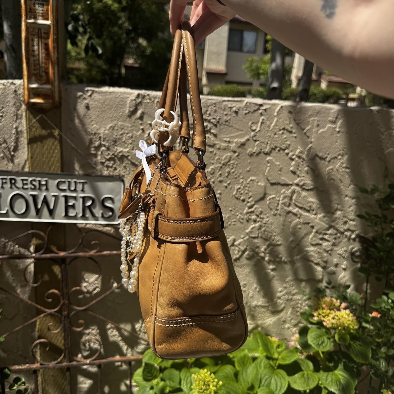 Coach Coach Tan Hampton Shoulder Bag Size ONE SIZE - 5 Thumbnail