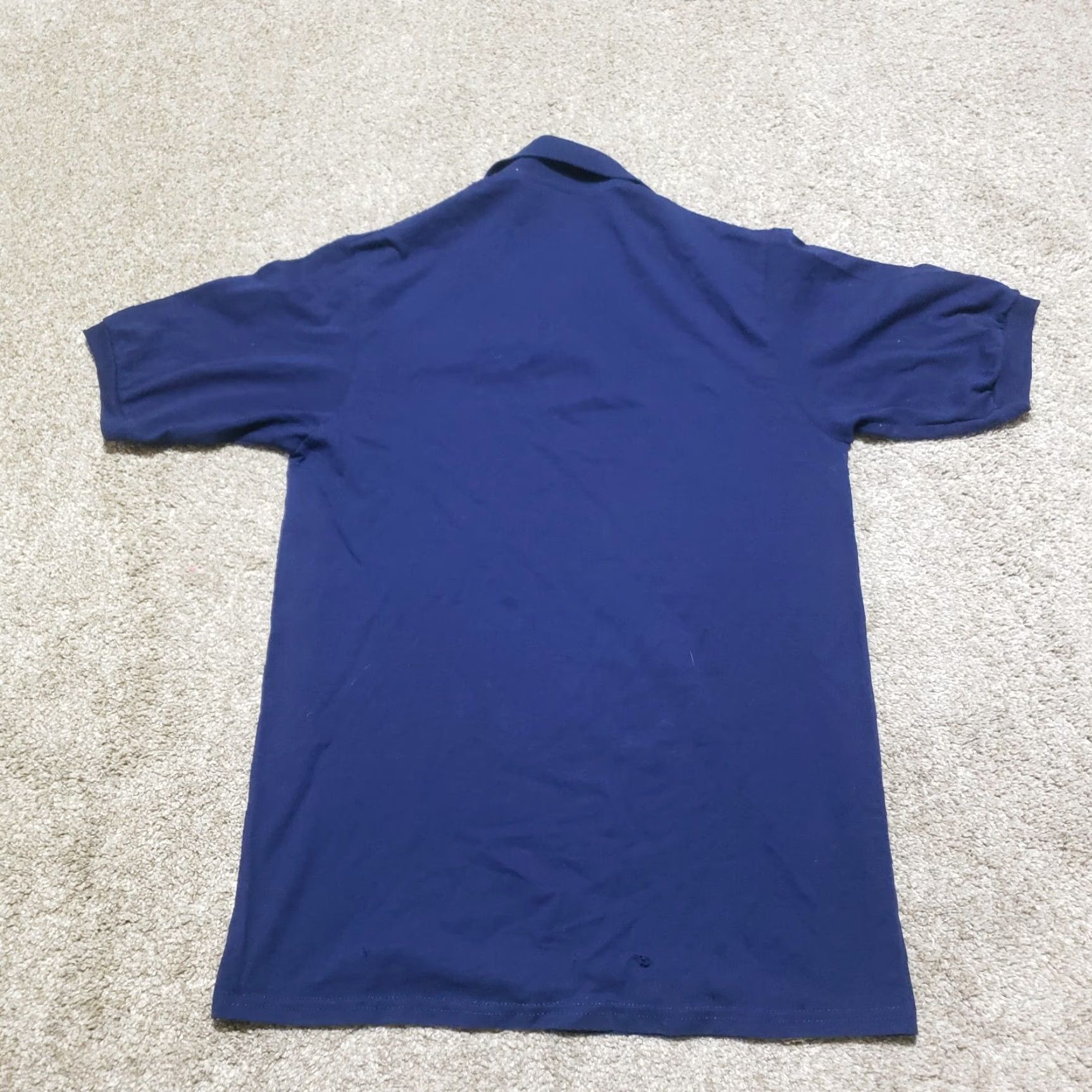 Vintage Central Virginia Criminal Justice Academy Blue Polo Shirt Adult Men's S Small Size US S / EU 44-46 / 1 - 7 Thumbnail