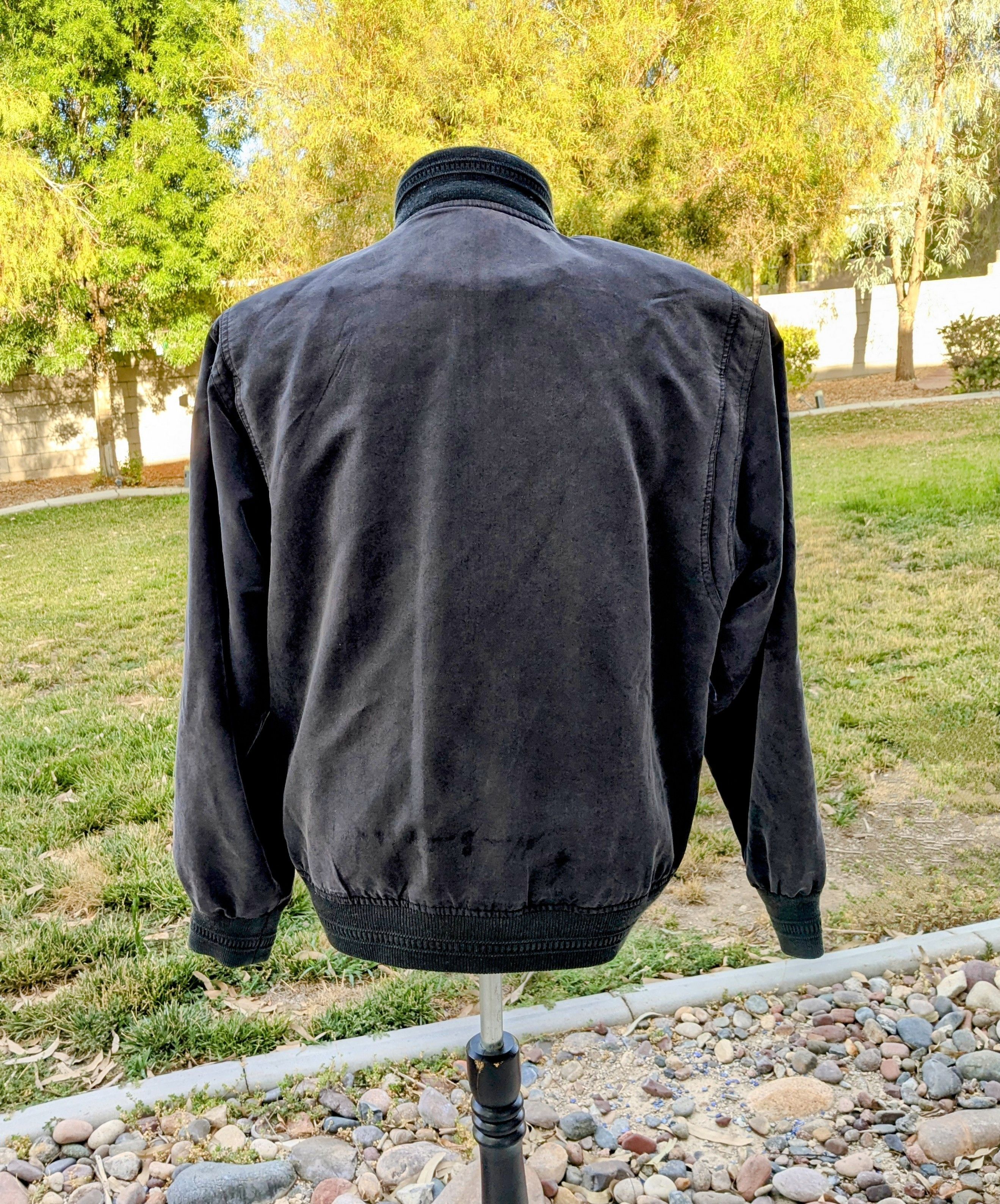 Designer Vintage Caman Zip-Up Classic Retro 1980s Bomber Jacket Size US L / EU 52-54 / 3 - 4 Thumbnail