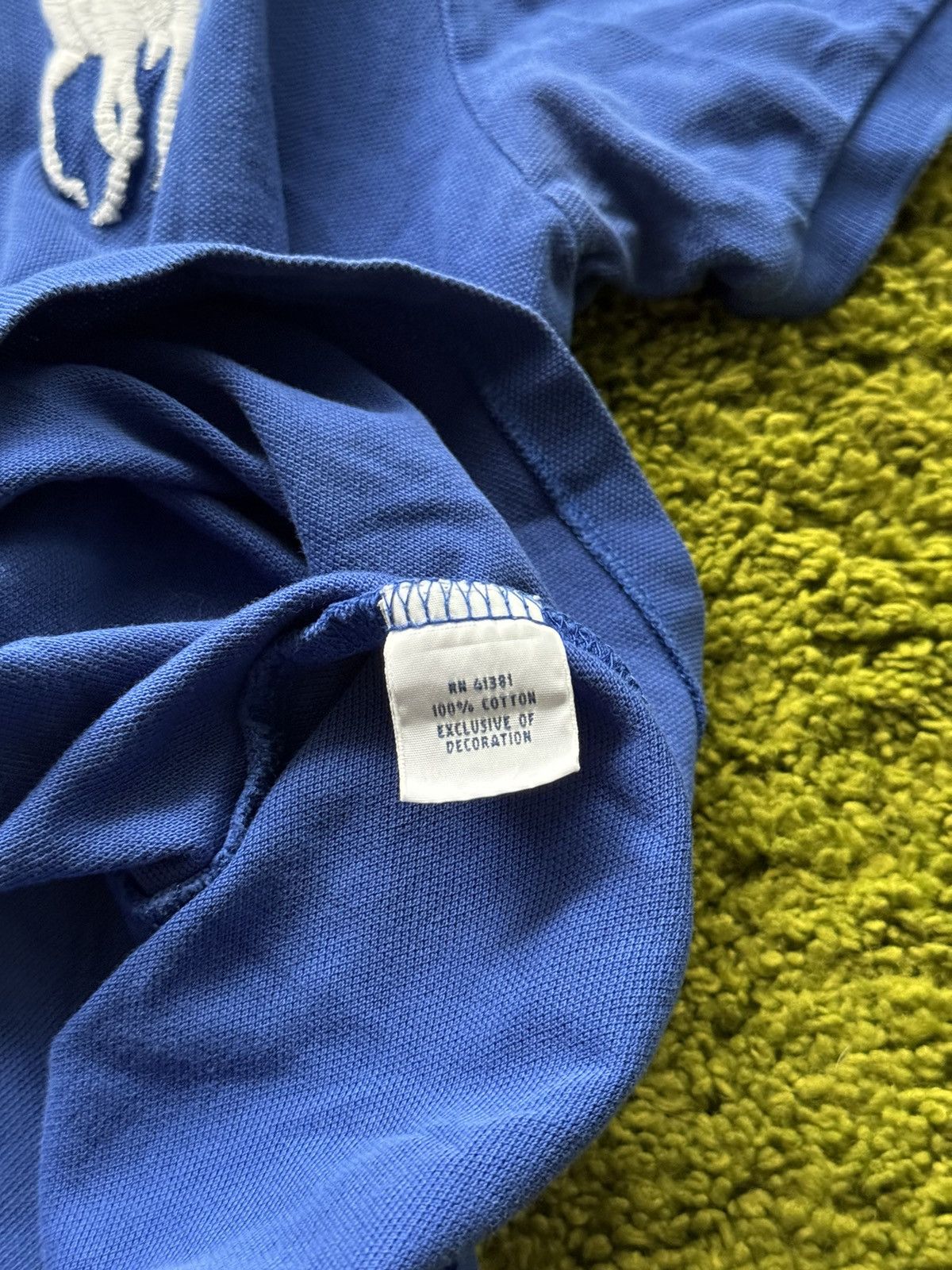 Polo Ralph Lauren × Ralph Lauren Polo Ralph Lauren big pony polo t-shirt Size US L / EU 52-54 / 3 - 6 Thumbnail