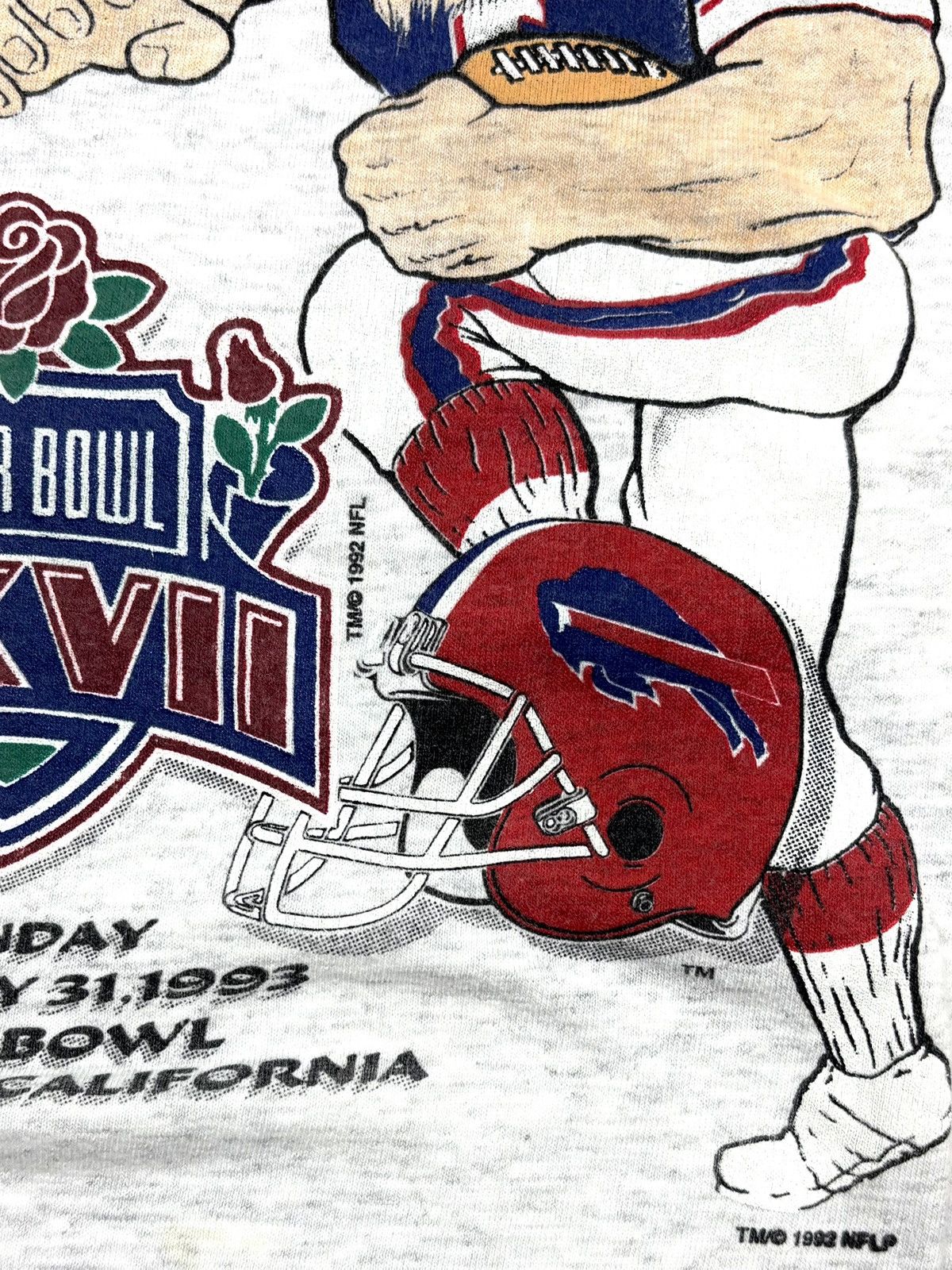 Vintage Vintage Super Bowl XXVII 1993 Long Sleeve Size US L / EU 52-54 / 3 - 3 Thumbnail