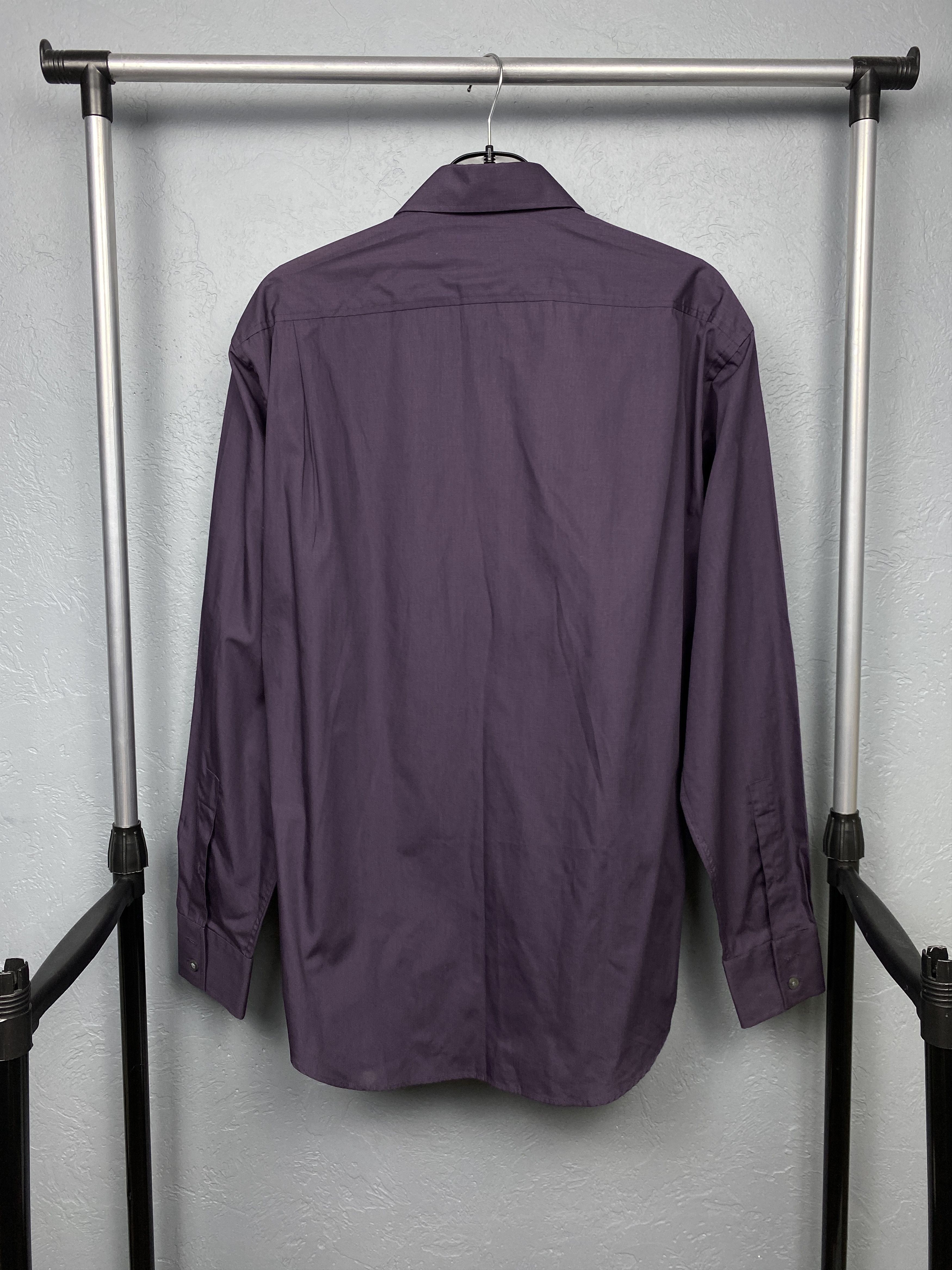 Yves Saint Laurent Yves Saint Laurent YSL Vintage Mens Long Sleeve Shirt Size US M / EU 48-50 / 2 - 8 Thumbnail