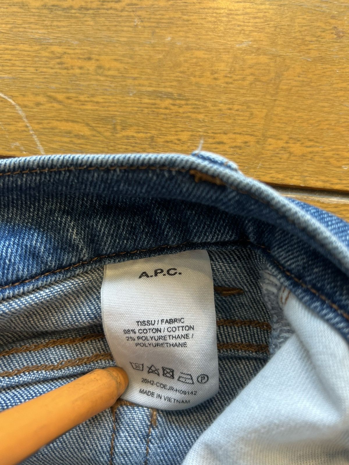 A.P.C. A.P.C. Middle standard denim jeans Size US 34 / EU 50 - 5 Thumbnail