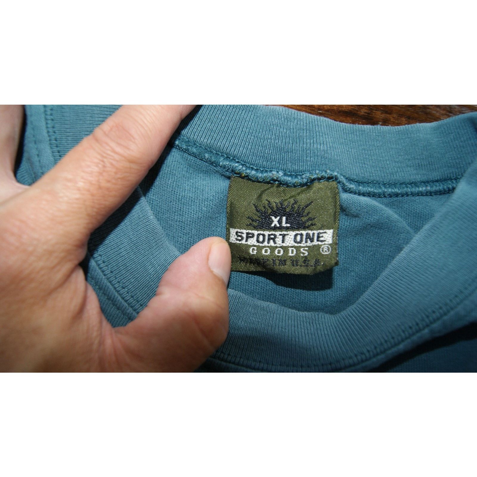Starter VTG STARTER Stars Spell Out Logo Blue Mens XL TShirt USA Size US XL / EU 56 / 4 - 4 Thumbnail