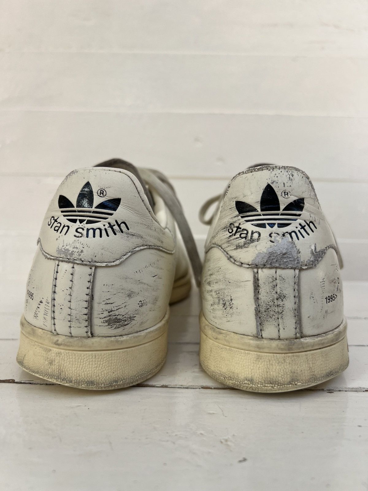 Adidas × Raf Simons Adidas x Raf Simons Stan Smith OG Pure White Size US 10 / EU 43 - 8 Thumbnail