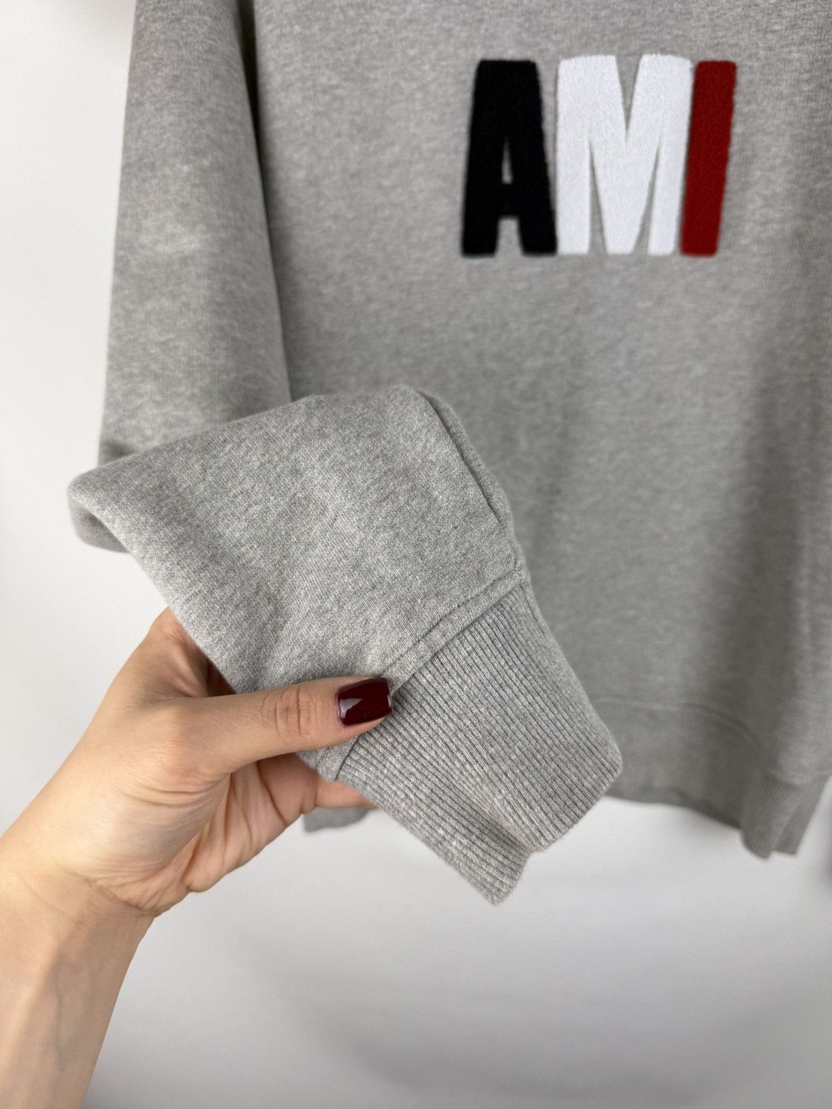 AMI Ami Alexandre Mattiussi Men’s Big Logo Sweatshirt Pullover Size US S / EU 44-46 / 1 - 10 Thumbnail