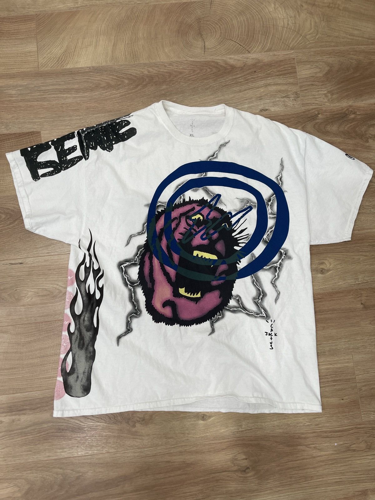 travis scott sunrise tee