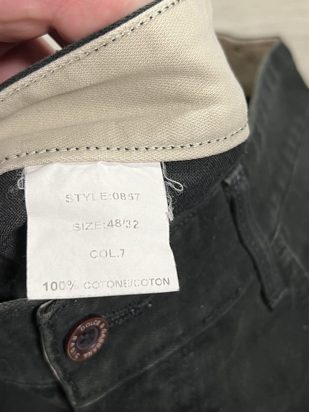 Dolce & Gabbana × Vintage Dolce & Gabbana luxury vintage cargo pants Size US 32 / EU 48 - 7 Thumbnail
