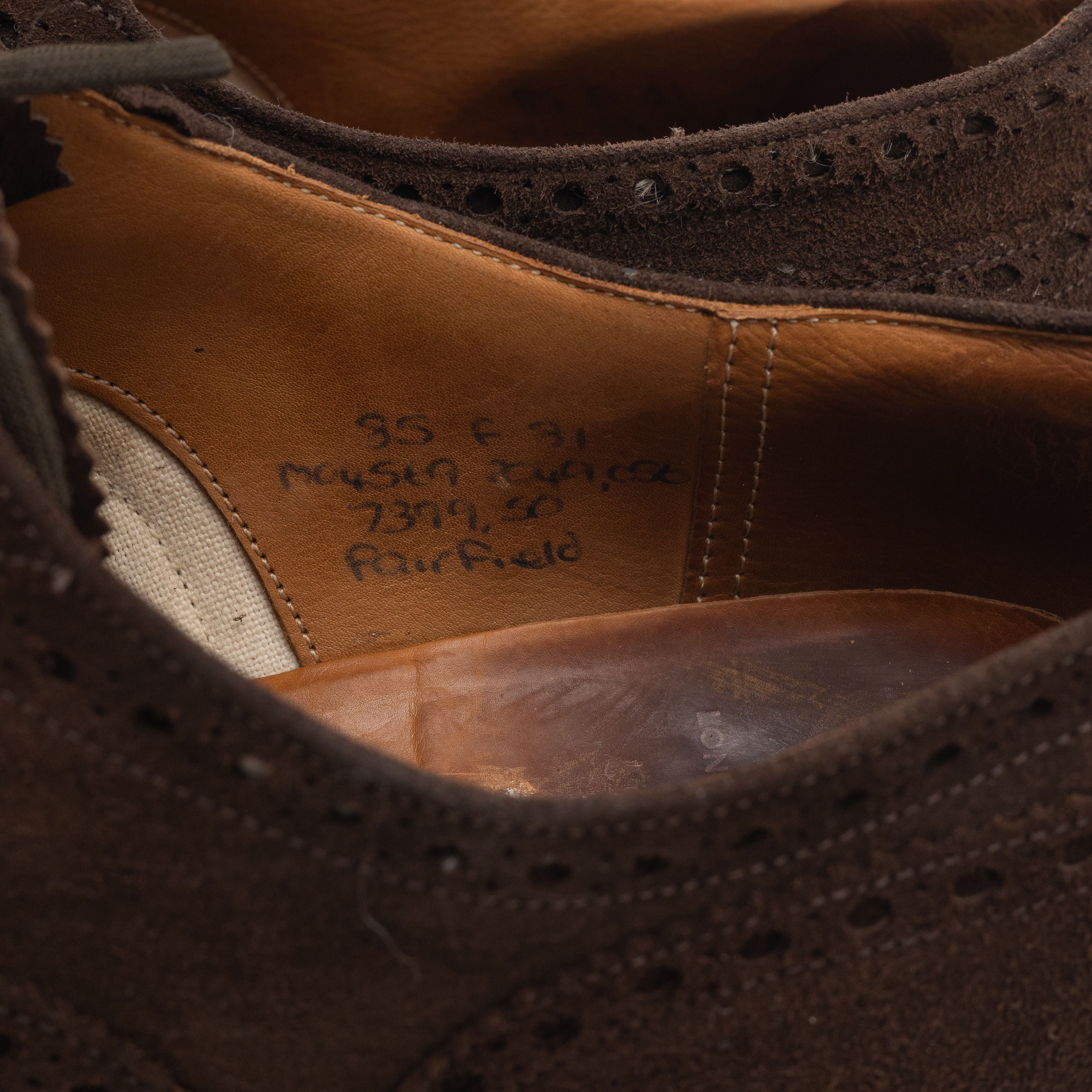 Church's CHURCH’S Fairfield Suede Wing Tip Derby Size US 9.5 / EU 42-43 - 8 Thumbnail