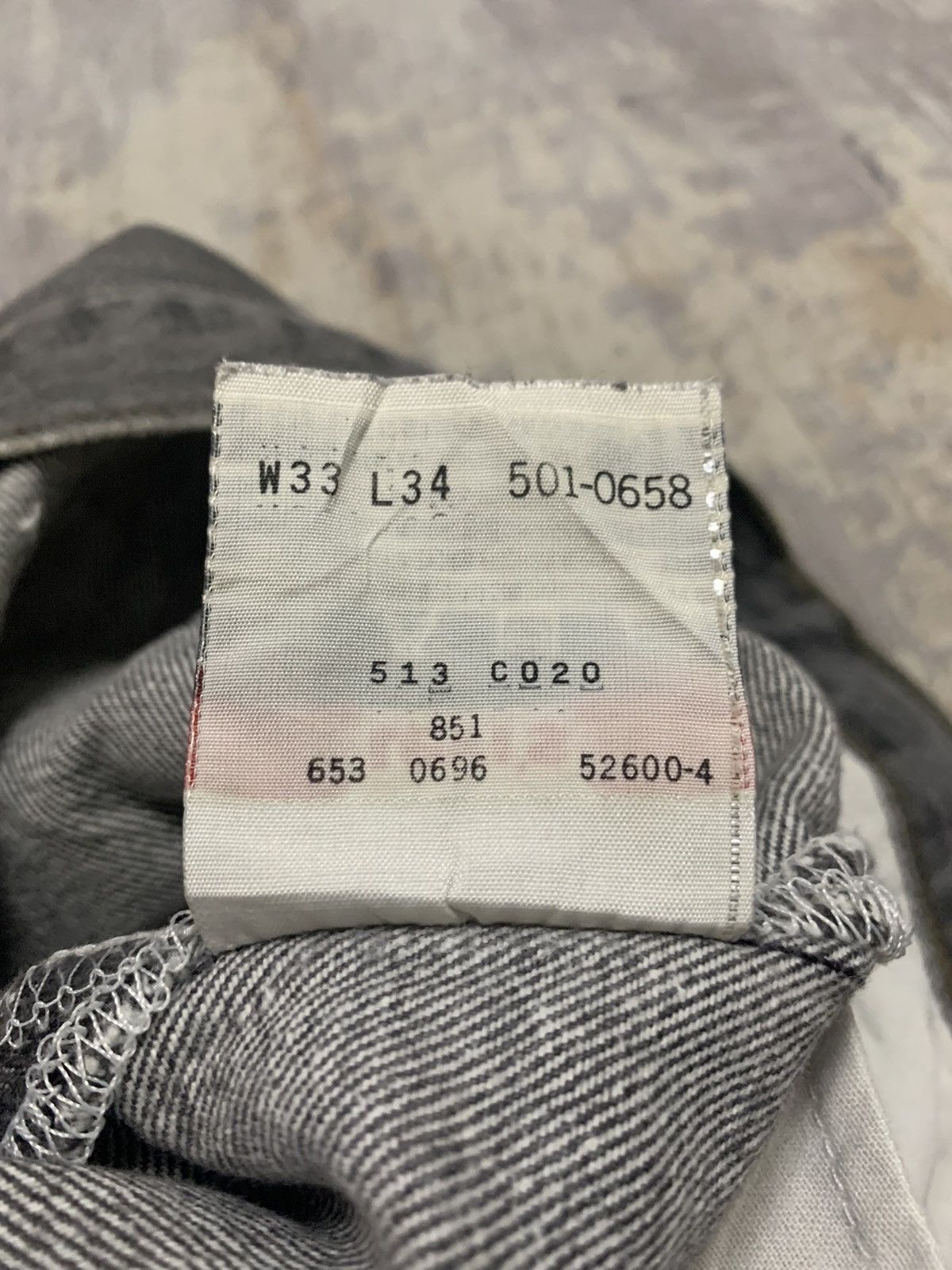 Levi's Vintage Levis 501 Distressed Denim Jeans USA W31x33 Size US 31 - 19 Thumbnail