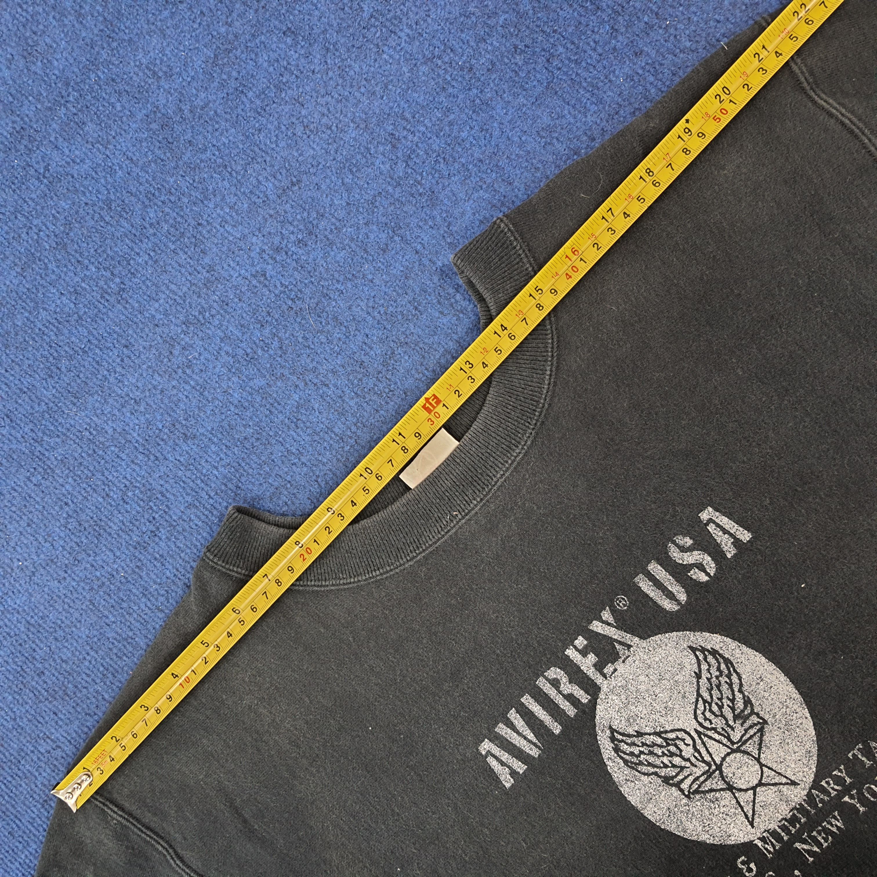 Avirex × Vintage Vintage Avirex USA New York Military Tailors Sweatshirts Size US L / EU 52-54 / 3 - 8 Thumbnail