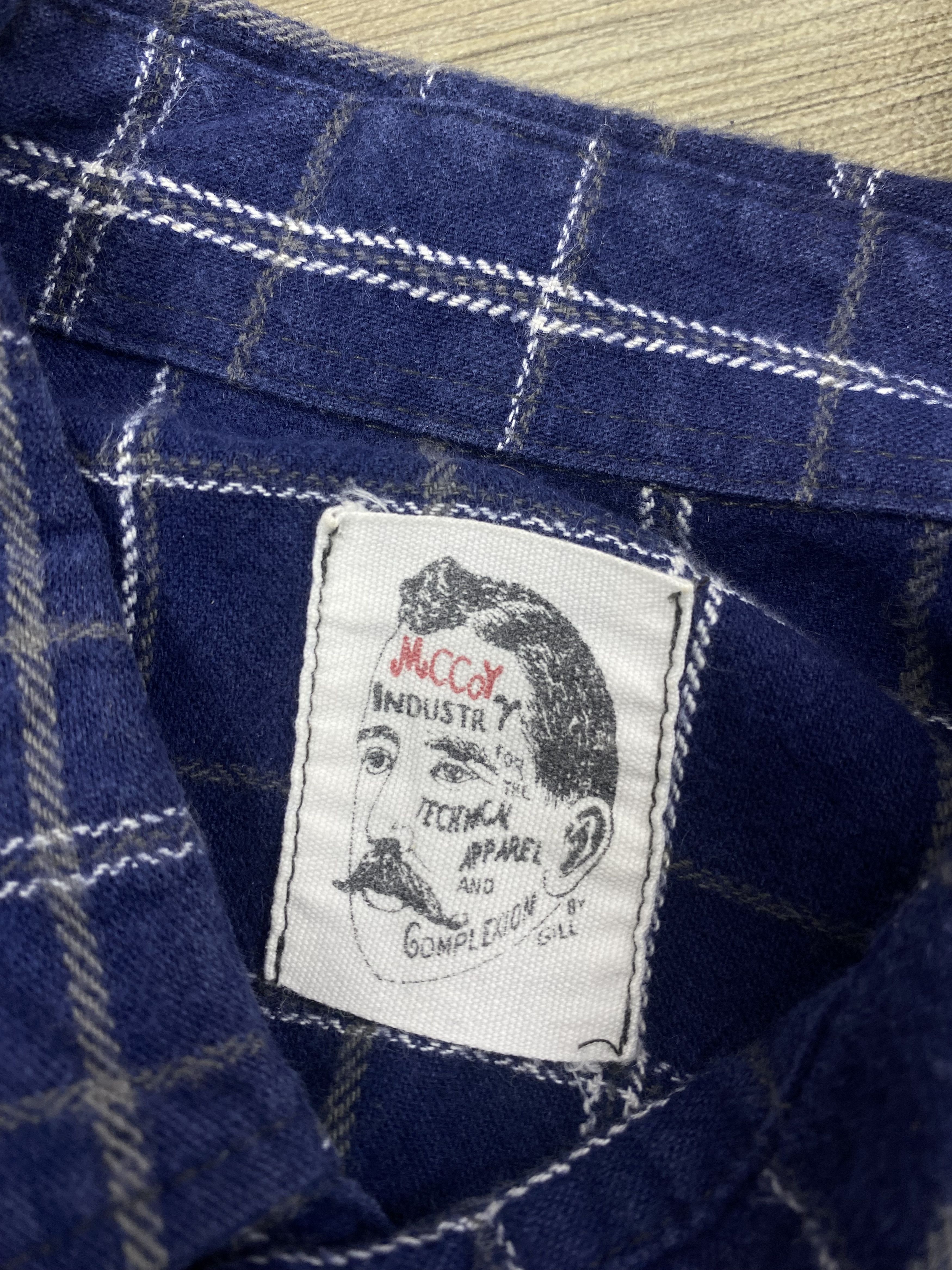 The Real McCoy's The Real Mc Coys Shirt Flannel Union Made Size US L / EU 52-54 / 3 - 10 Thumbnail