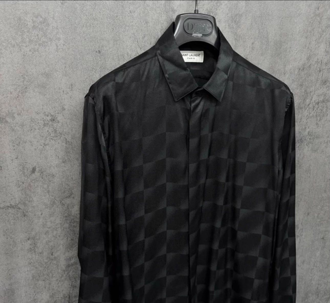 Saint Laurent Paris Not using YSL/Saint Laurent new mulberry silk gradient shirt Size US XXS / EU 40 - 2 Thumbnail
