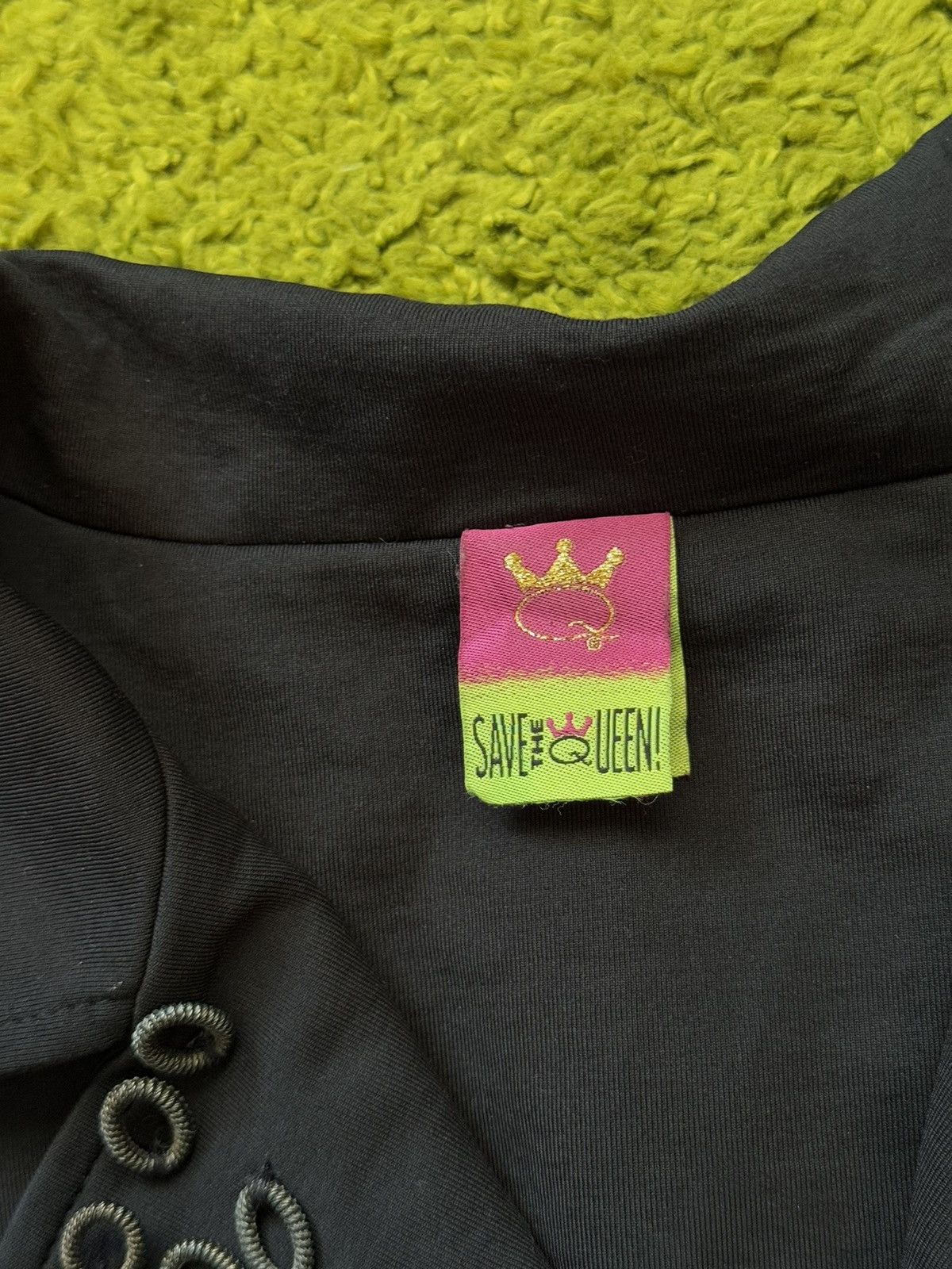 Designer Save the Queen 2000s vintage avant garde Y2K blazer jacket Size XL / US 12-14 / IT 48-50 - 8 Thumbnail