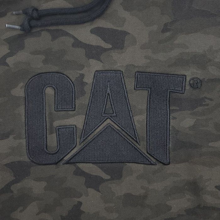 Sweat-shirt Technique Caterpillar Homme - Vêtement De Travail Renforcé Avec Capuche Et Poches Kangourou