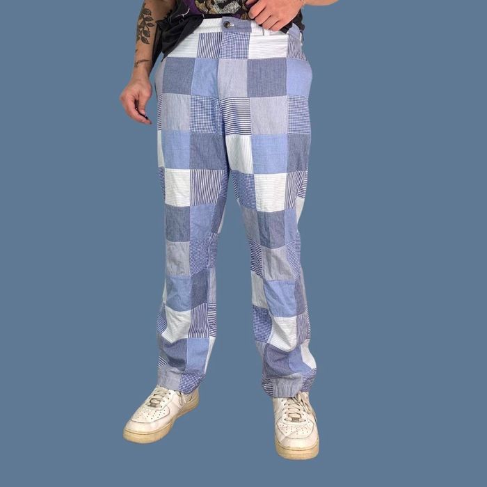 Brooks Brothers Vintage Patchwork Style Pants | Grailed