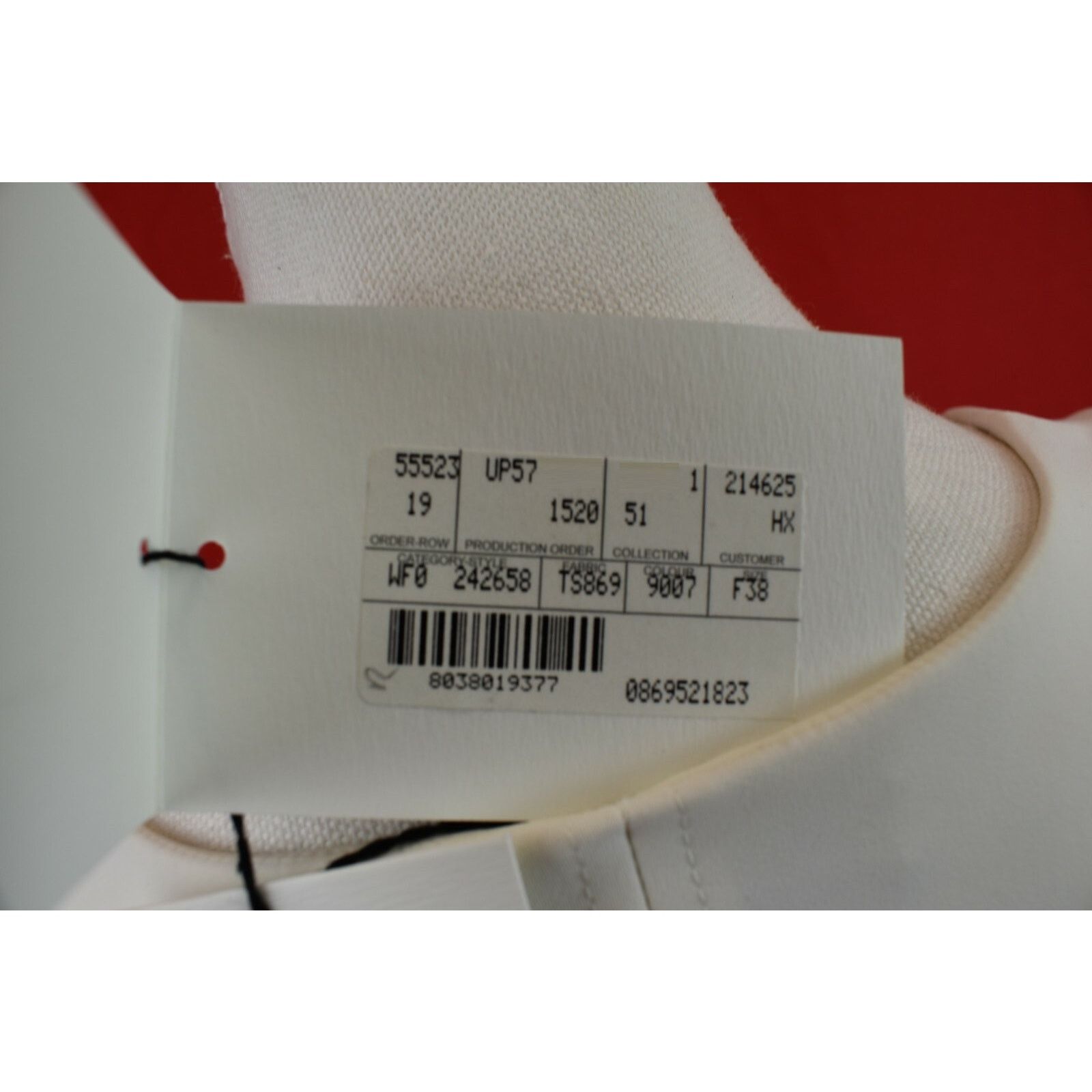 Balenciaga BALENCIAGA WHITE SLEEVELES SQUARE NECK DRESS 38 FRANCE $689 Size S / US 4 / IT 40 - 12 Thumbnail