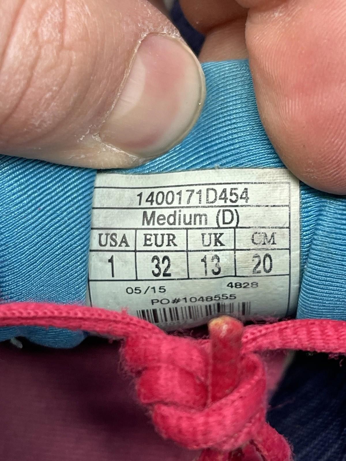 Brooks Brooks Pureflow Shoes Kids Size 1 Blue Pink Sneakers Size US 4 / IT 34 - 6 Thumbnail