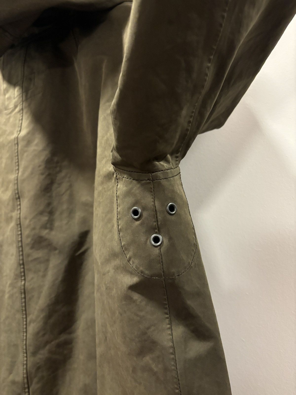 Club Monaco Club Monaco Rain Coat Jacket Modern Men's Large Olive Size US L / EU 52-54 / 3 - 8 Thumbnail