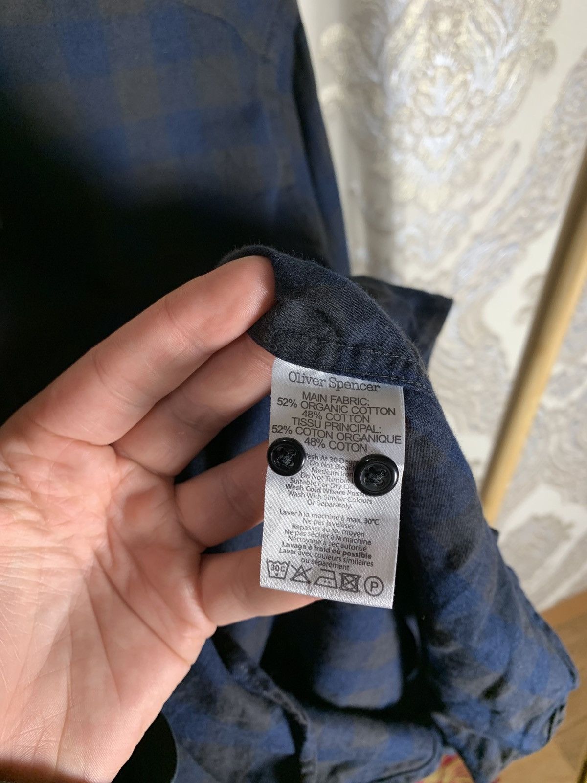 Oliver Spencer VINTAGE OLIVER SPENCER FLANNEL DESIGNER CASUAL SHIRT Y2K 90s Size US M / EU 48-50 / 2 - 4 Thumbnail