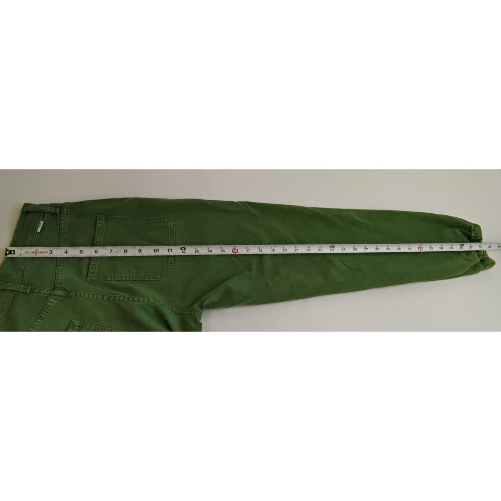 MOTHER Mother The Wrapper Patch Springy Ankle Jeans Size 26 Green Size 26" / US 2 / IT 38 - 16 Thumbnail