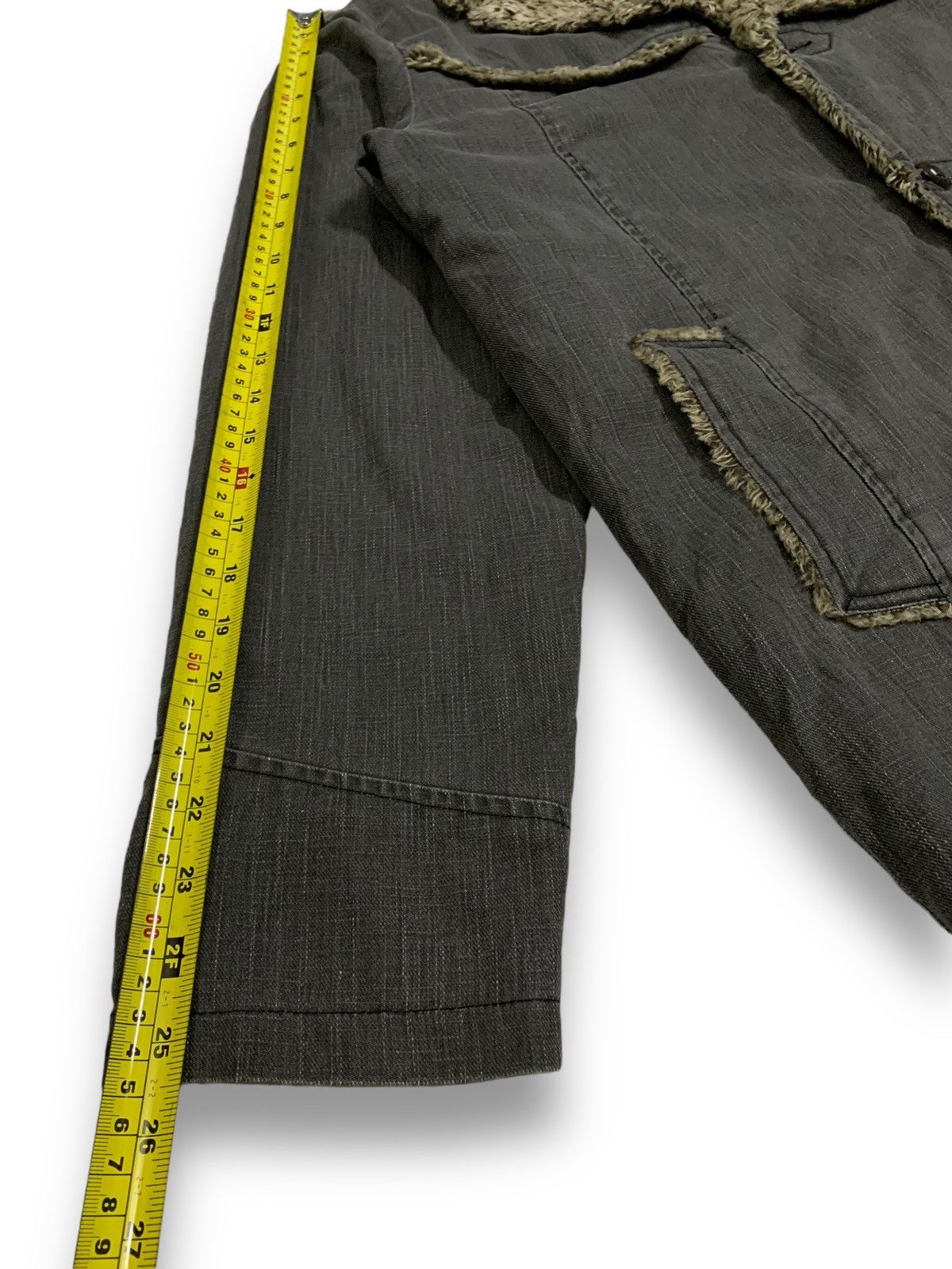 Japanese Brand Japanese Brand Roushatte Sherpa Lined Denim Style Jacket Size US M / EU 48-50 / 2 - 10 Thumbnail
