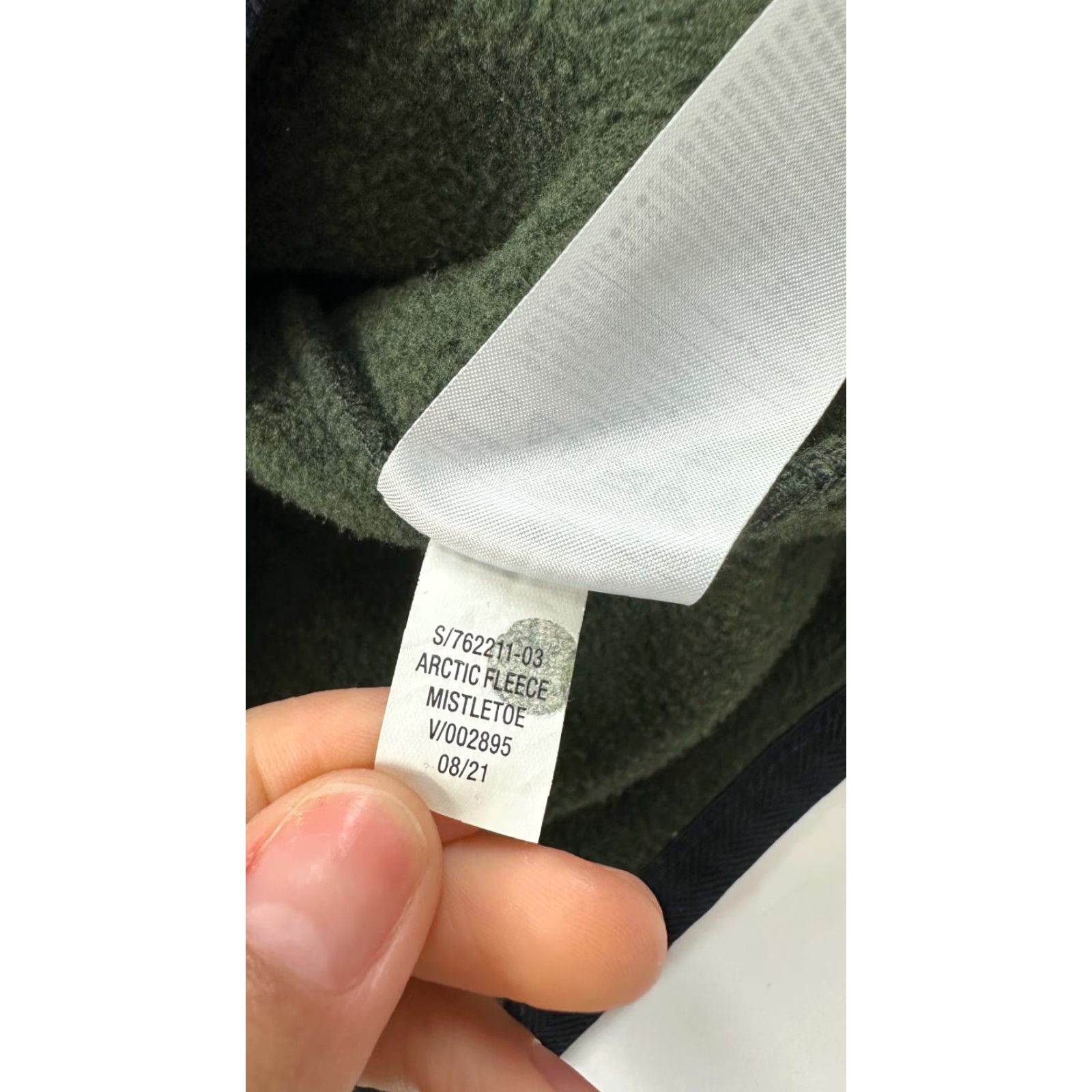 Banana Republic Banana Republic Sweatshirt Mens Medium Green Arctic Fleece Mock Neck Half Zip Size US M / EU 48-50 / 2 - 6 Thumbnail