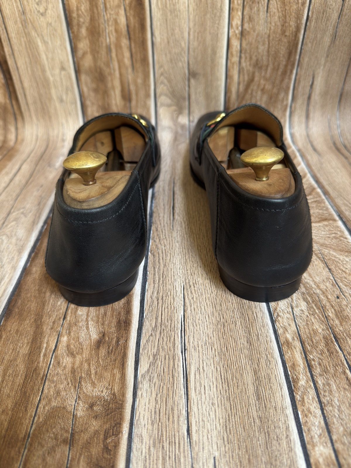 Gucci × Vintage horsebit wed loafers Size US 8.5 / EU 41-42 - 14 Thumbnail