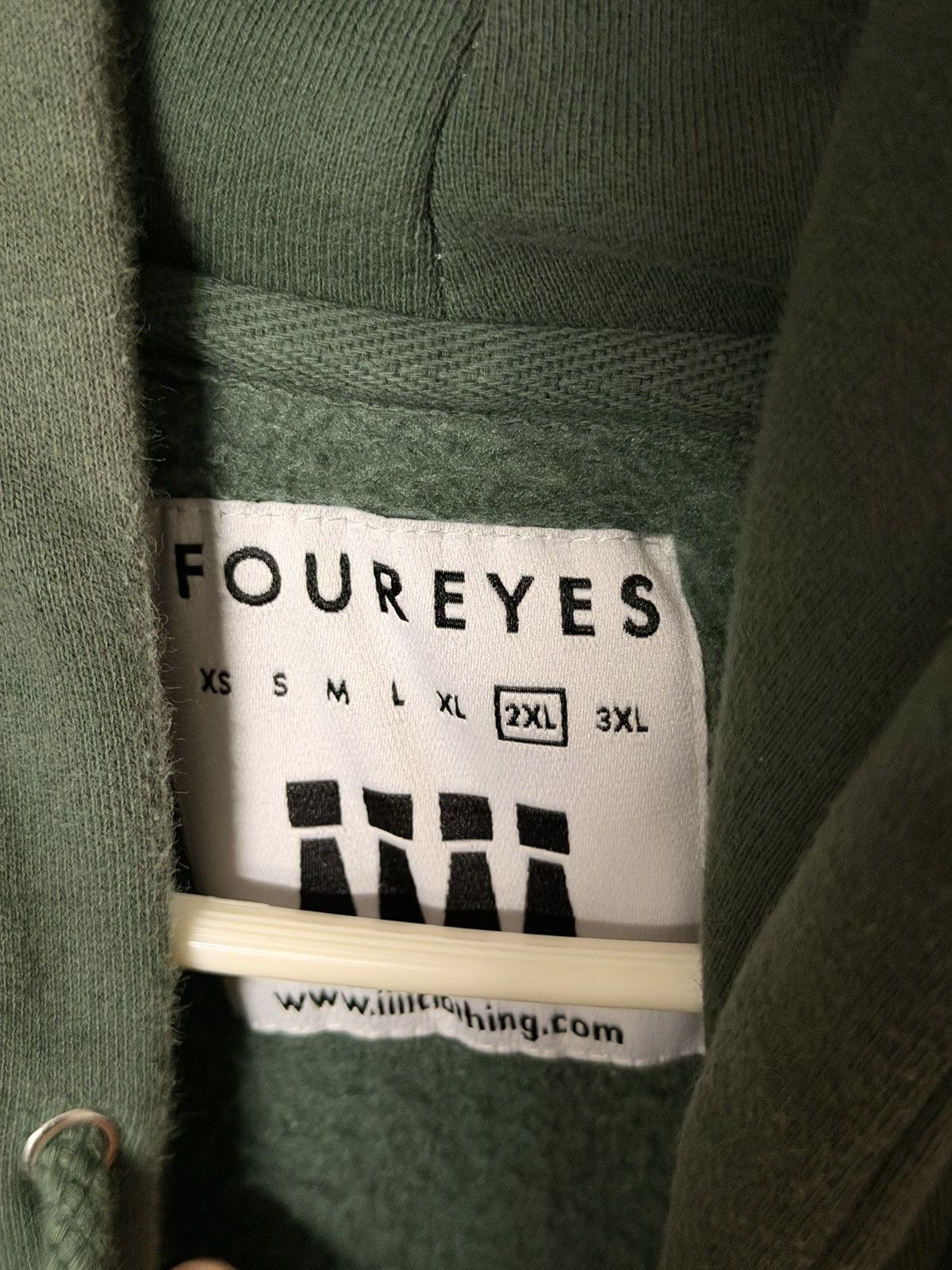 Other Dropout Hoodie 4Eyes Embroidered Graphic Streetwear Rare Size US XXL / EU 58 / 5 - 2 Thumbnail