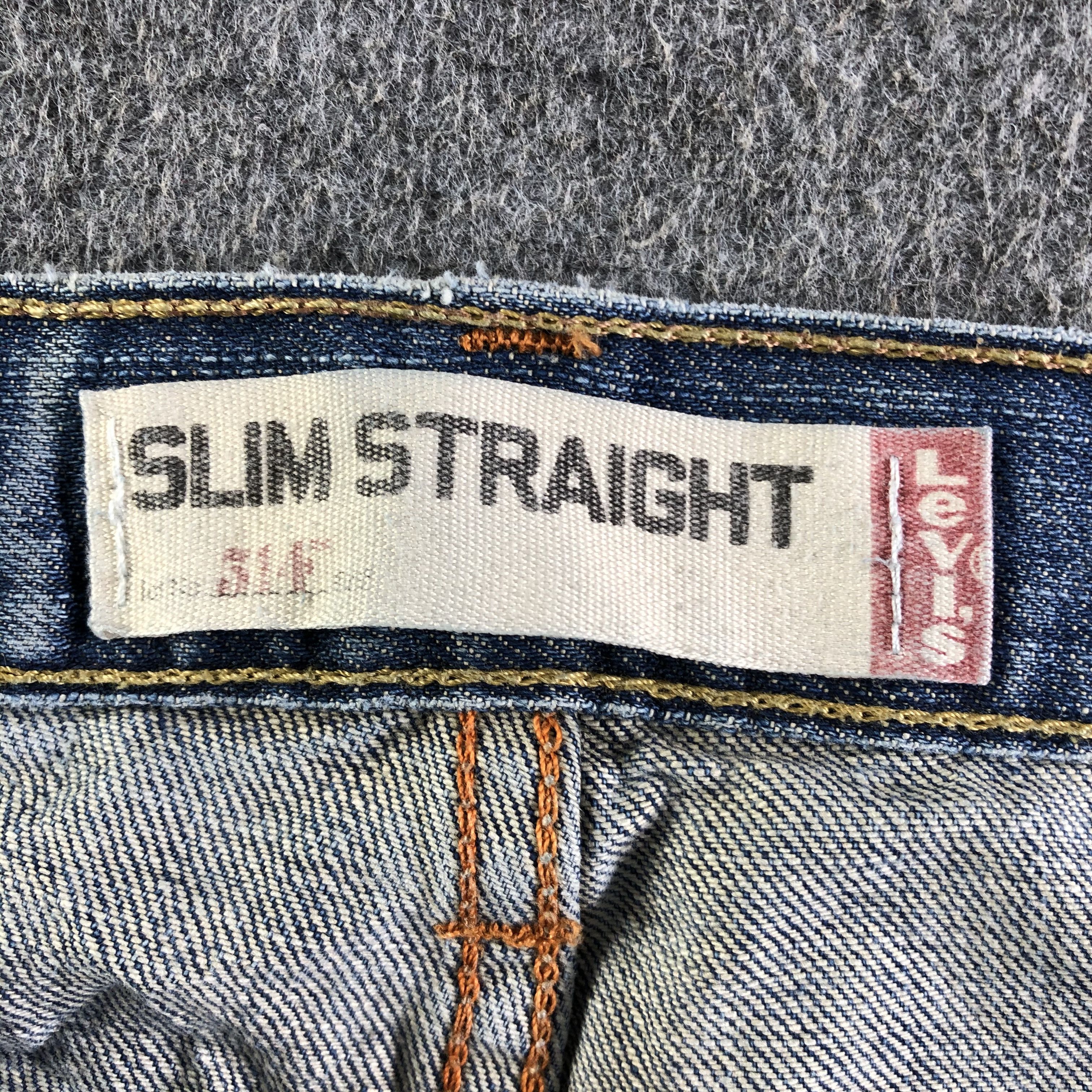 Levi's Vintage Blue Wash Levis 514 Jeans-J4377 Size US 32 / EU 48 - 10 Thumbnail